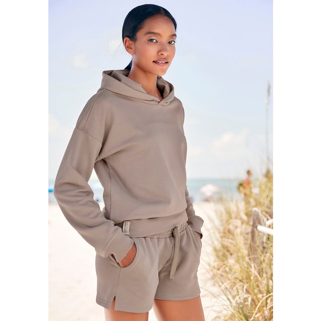 LASCANA Hoodie, aus organischer Baumwolle, Loungewear online kaufen | BAUR