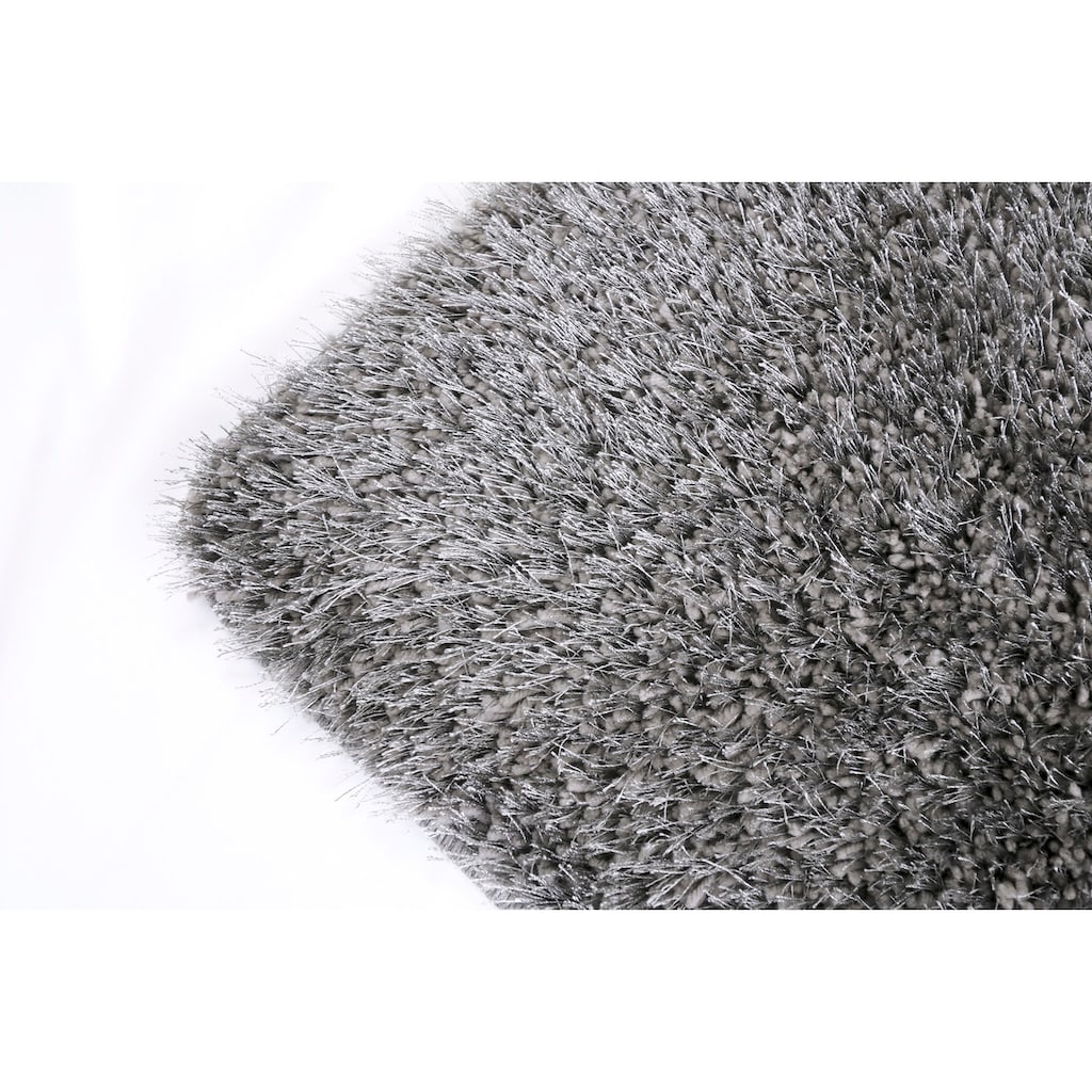 RESITAL The Voice of Carpet Hochflor-Läufer »Natty 2500«, rechteckig, Teppich-Läufer, Uni-Farben, weiche und kuschelige Shaggy Qualität
