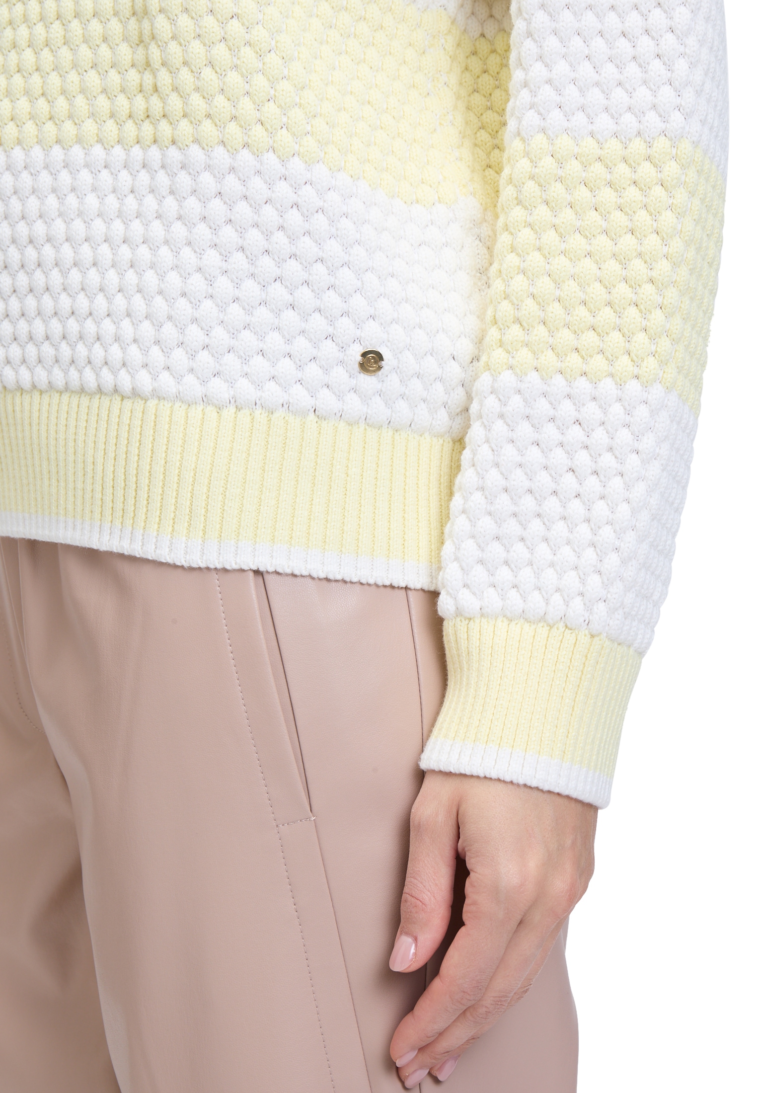 Betty&Co Strickpullover »Betty & Co Damen Strickpullover mit Struktur«, (1 tlg.), Struktur