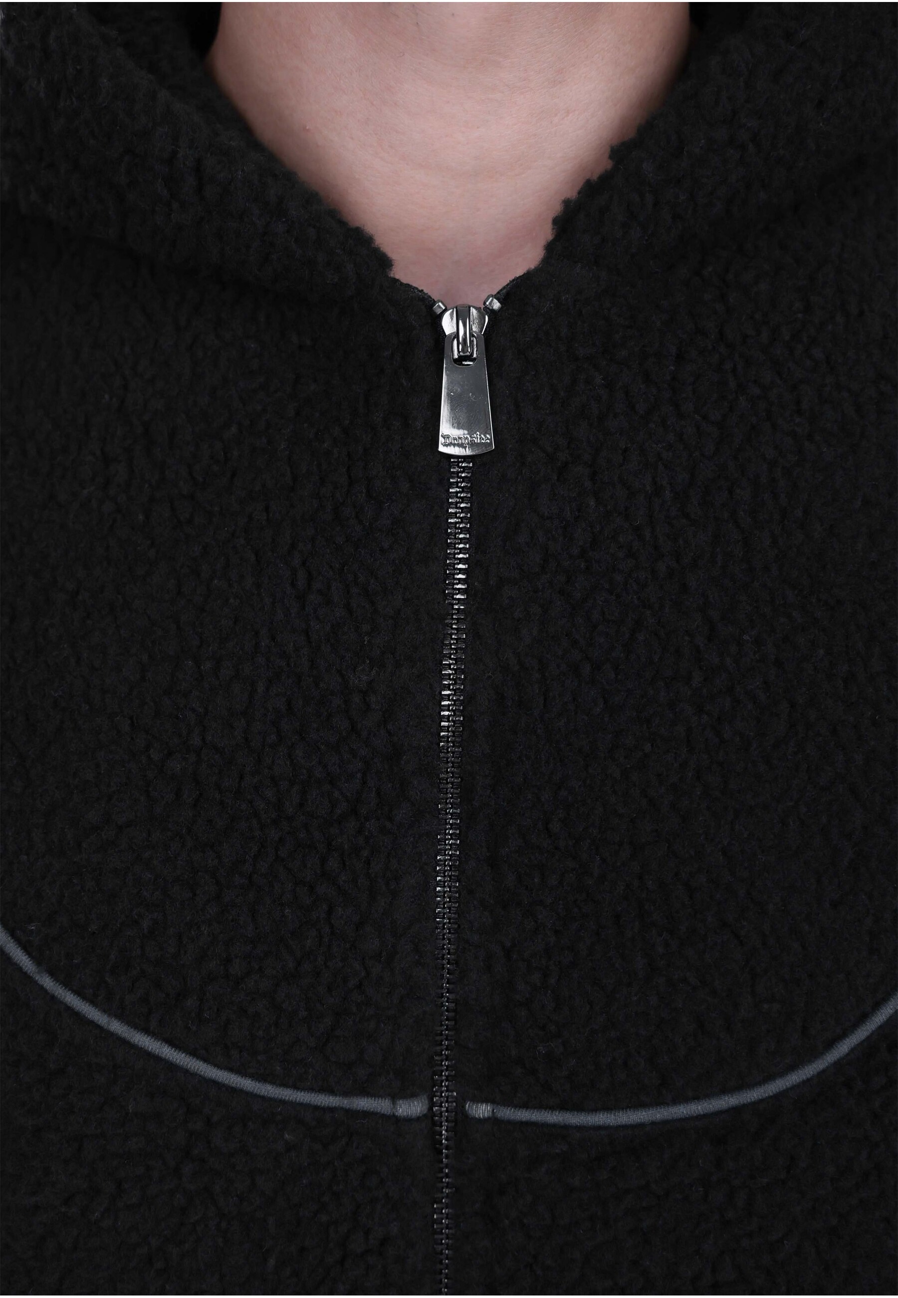 Dropsize Sweatjacke »Dropsize WAVY TEDDY ZIP HOODIE«