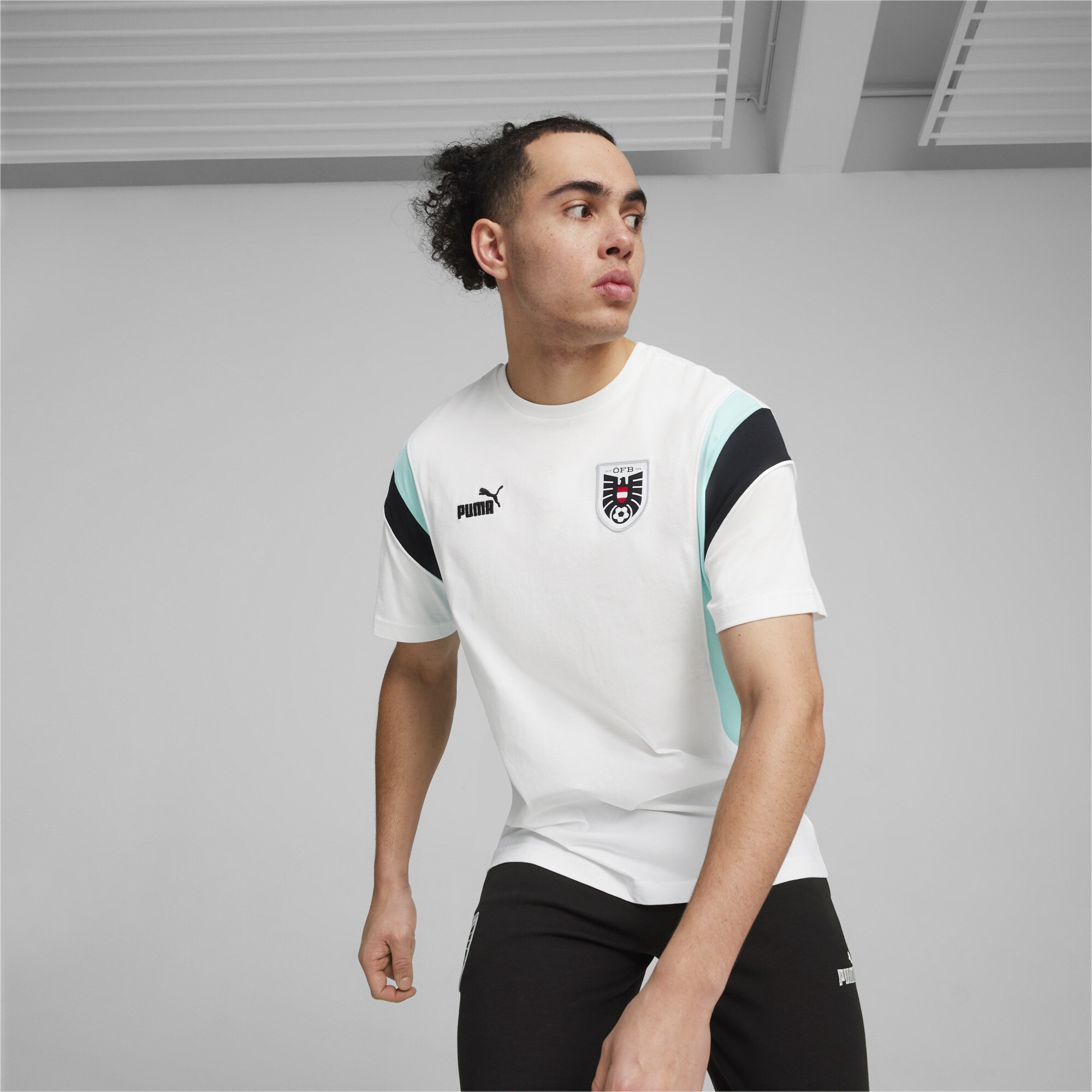 PUMA T-Shirt »Österreich FtblArchive T-Shirt Herren«