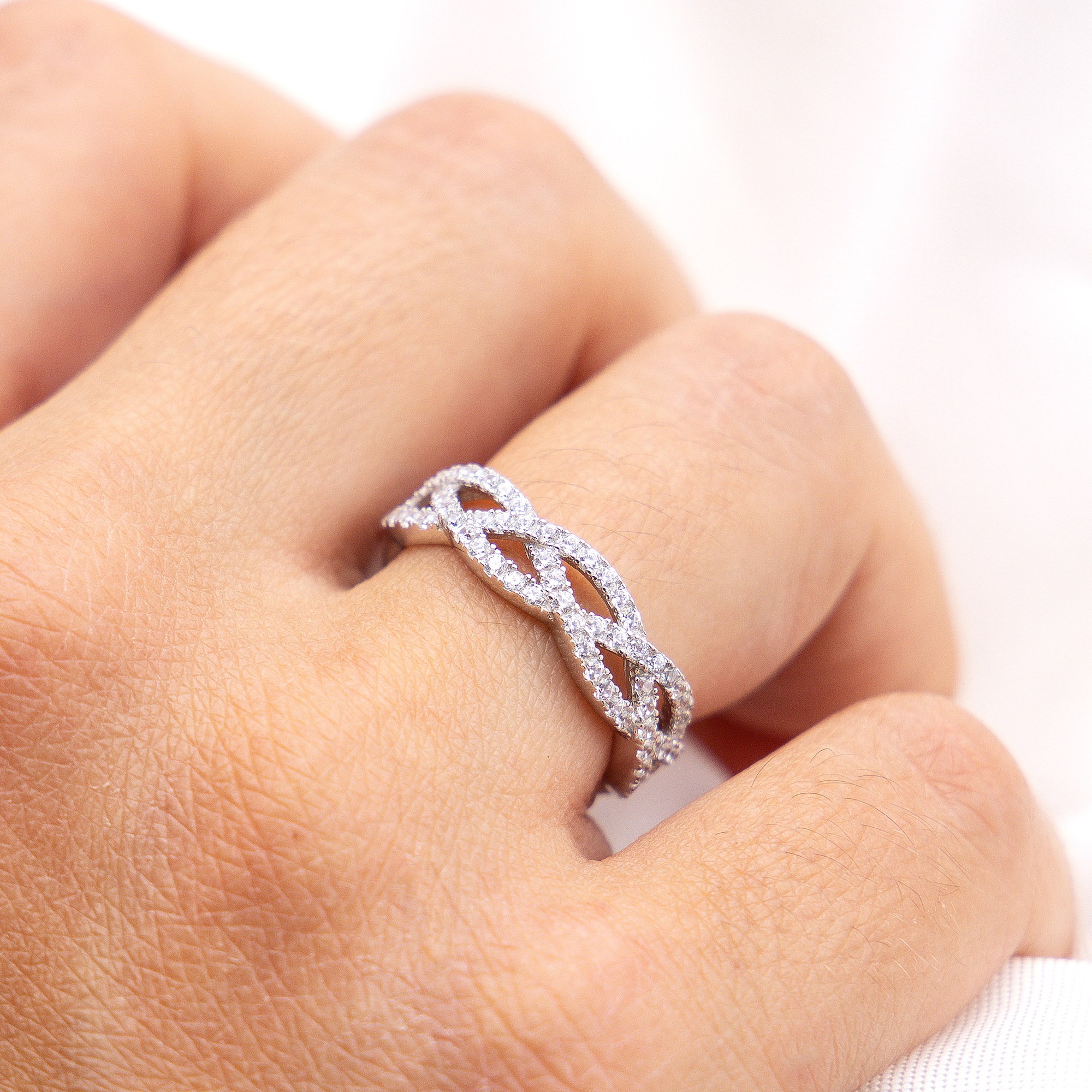 Zeeme 068 Women's Ring White 21.5 2