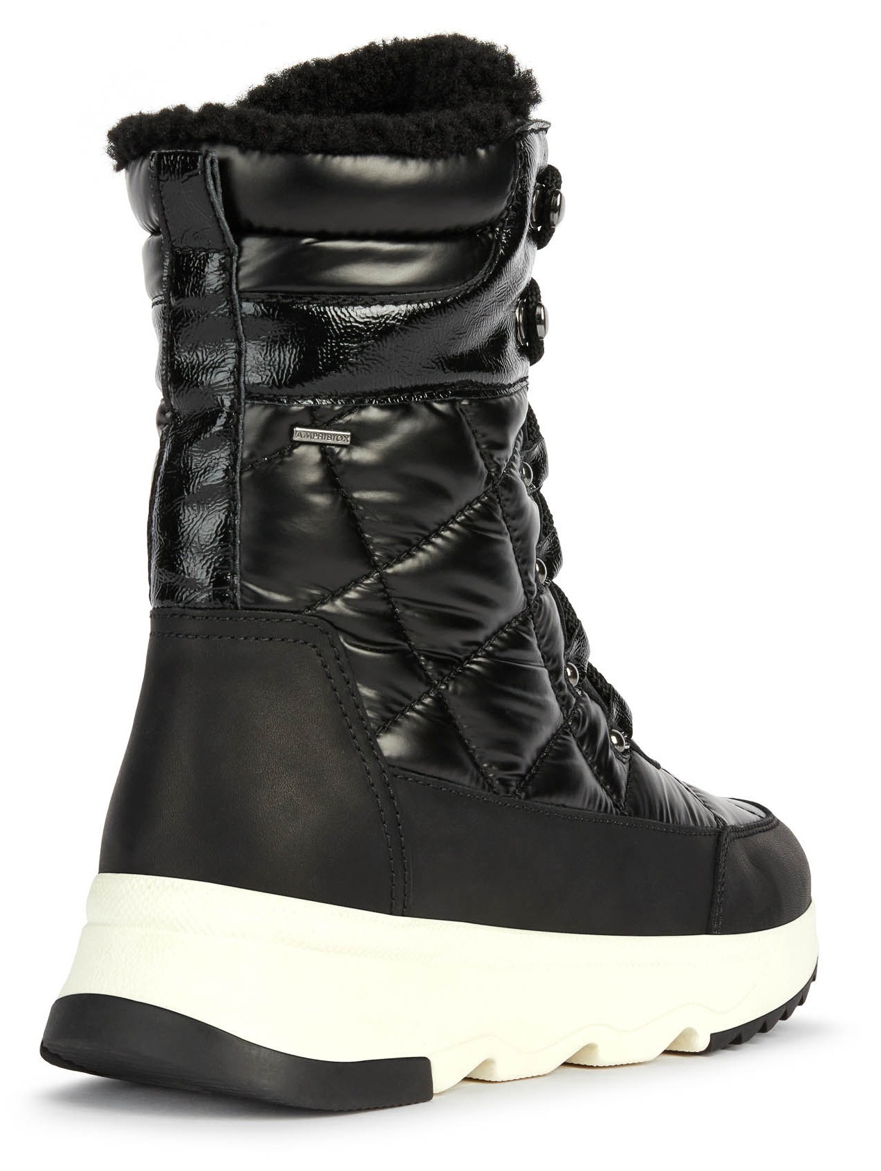 Geox Winterboots "D FALENA B ABX", Schnee, Winter, Keilabsatz, Schnürschuh günstig online kaufen