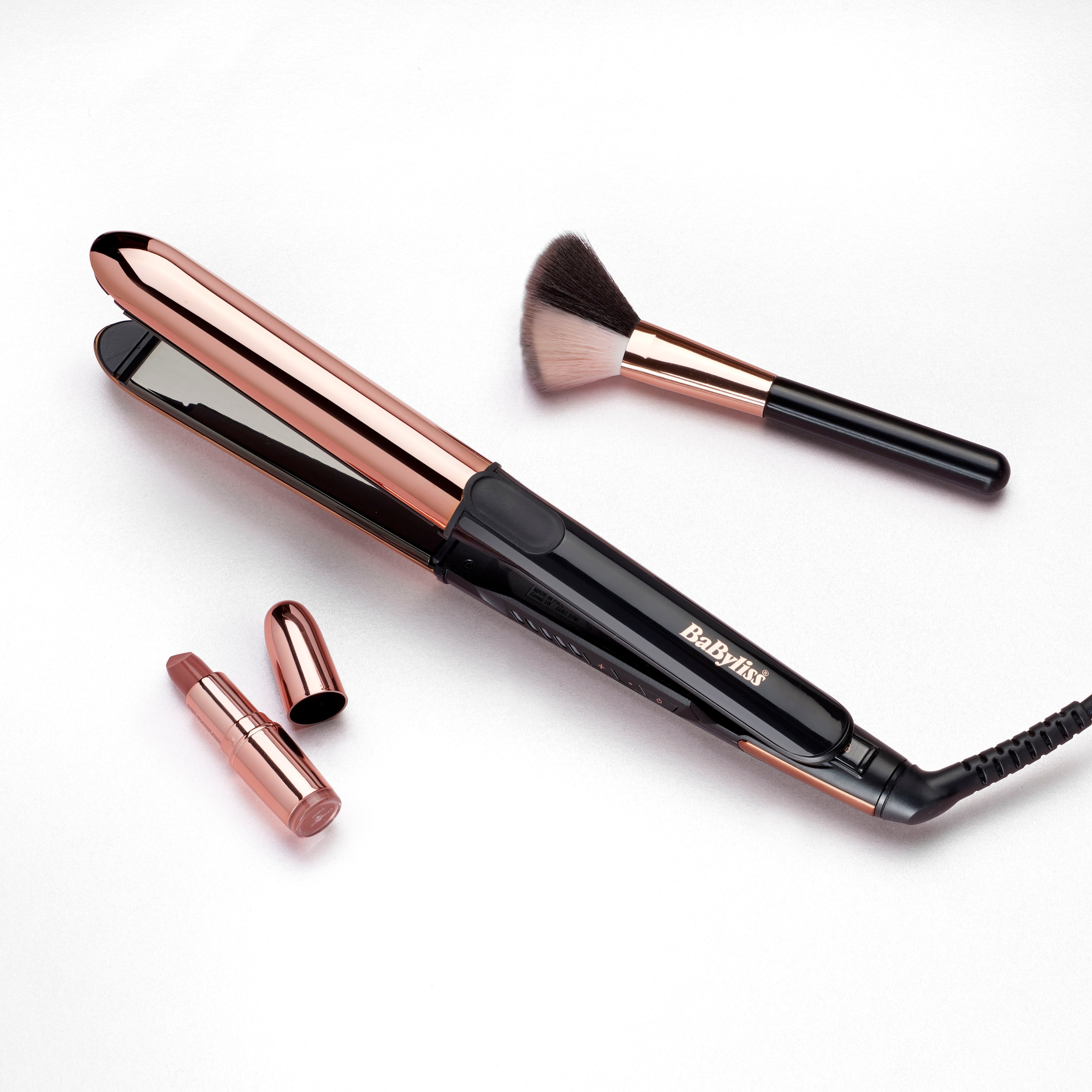 2-in-1 Straight BAUR Glätteisen | BaByliss & Titan-Beschichtung, »ST482E Brilliance«, Glätteisen Curl