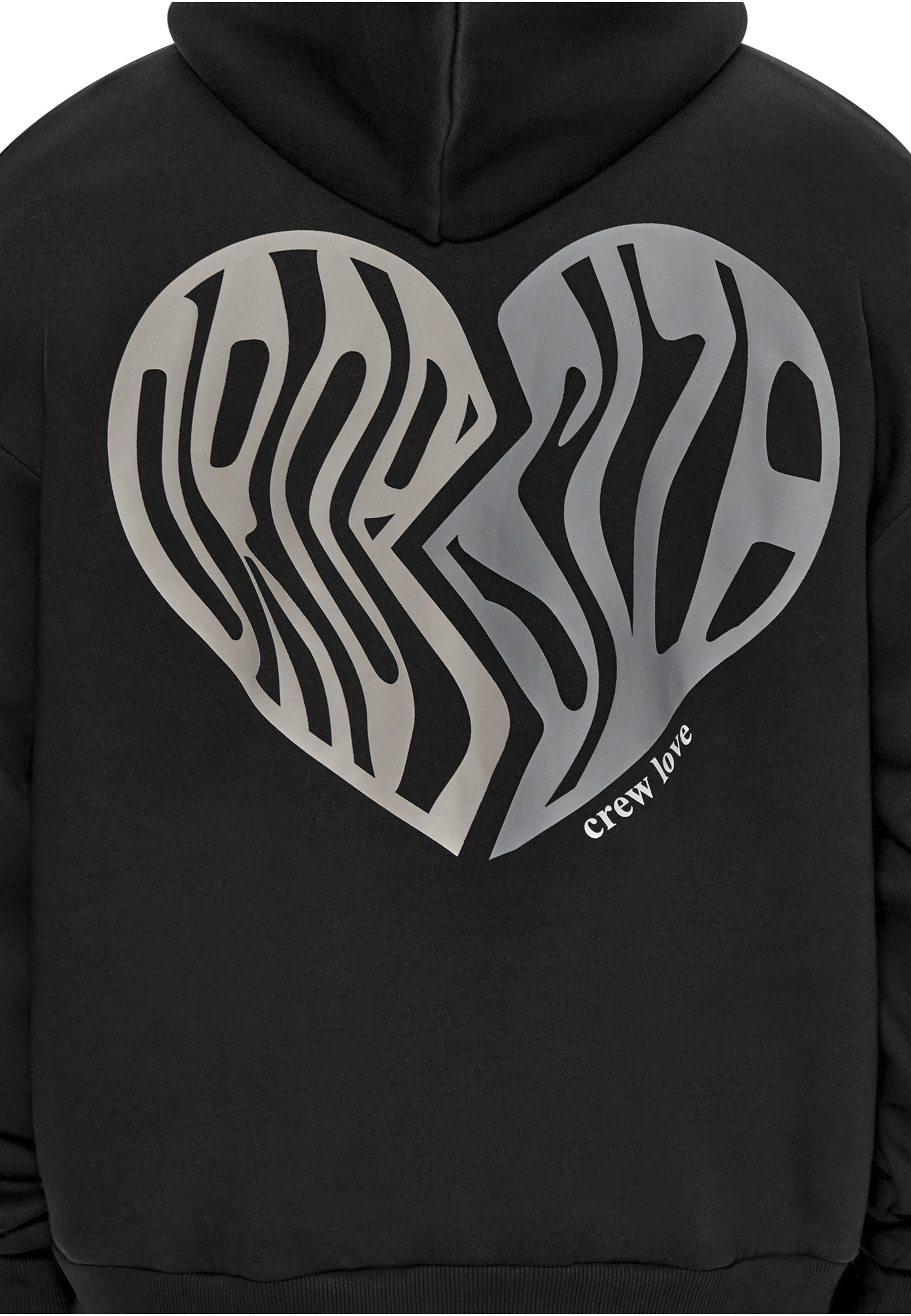 Dropsize Kapuzensweatshirt »Dropsize Herren Dropsize Heavy Oversize Broken Heart Hoodie«, 1 Stk.
