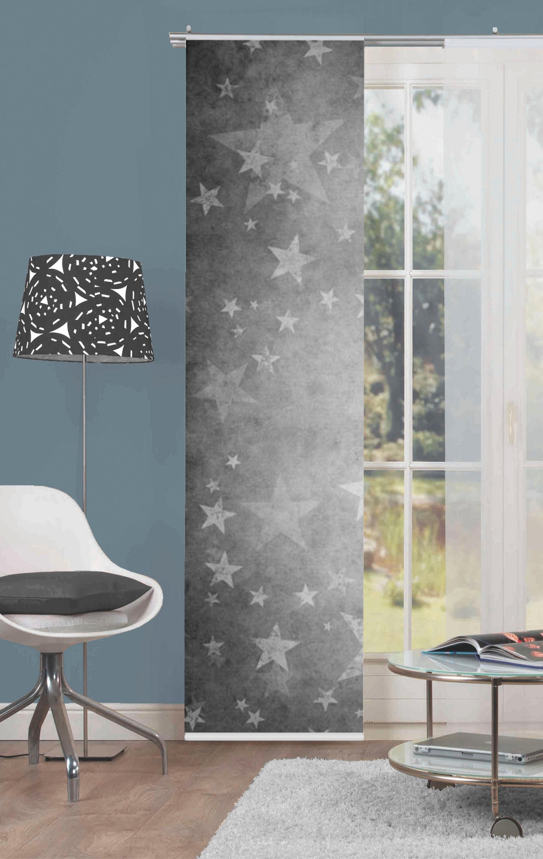 HOME WOHNIDEEN Schiebegardine »WEIHNACHTSSTERN«, (1 St.), HxB 245x60