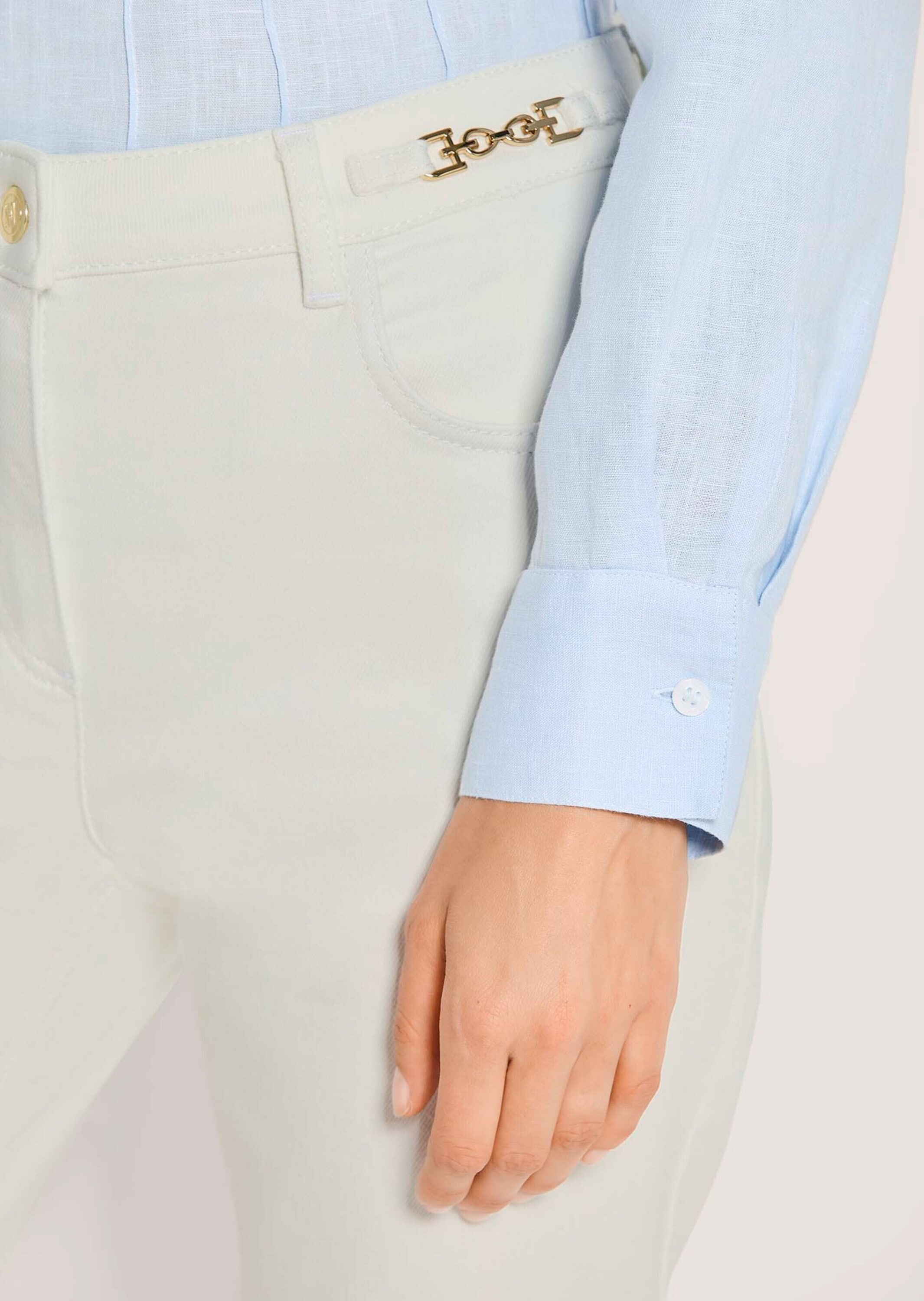 MADELEINE Regular-fit-Jeans »Jeans Lange Slim Fit Stretch-Jeans«