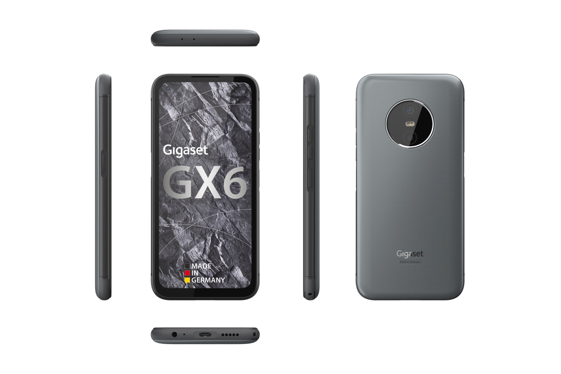 Gigaset Smartphone »GX6 PRO«, Grau