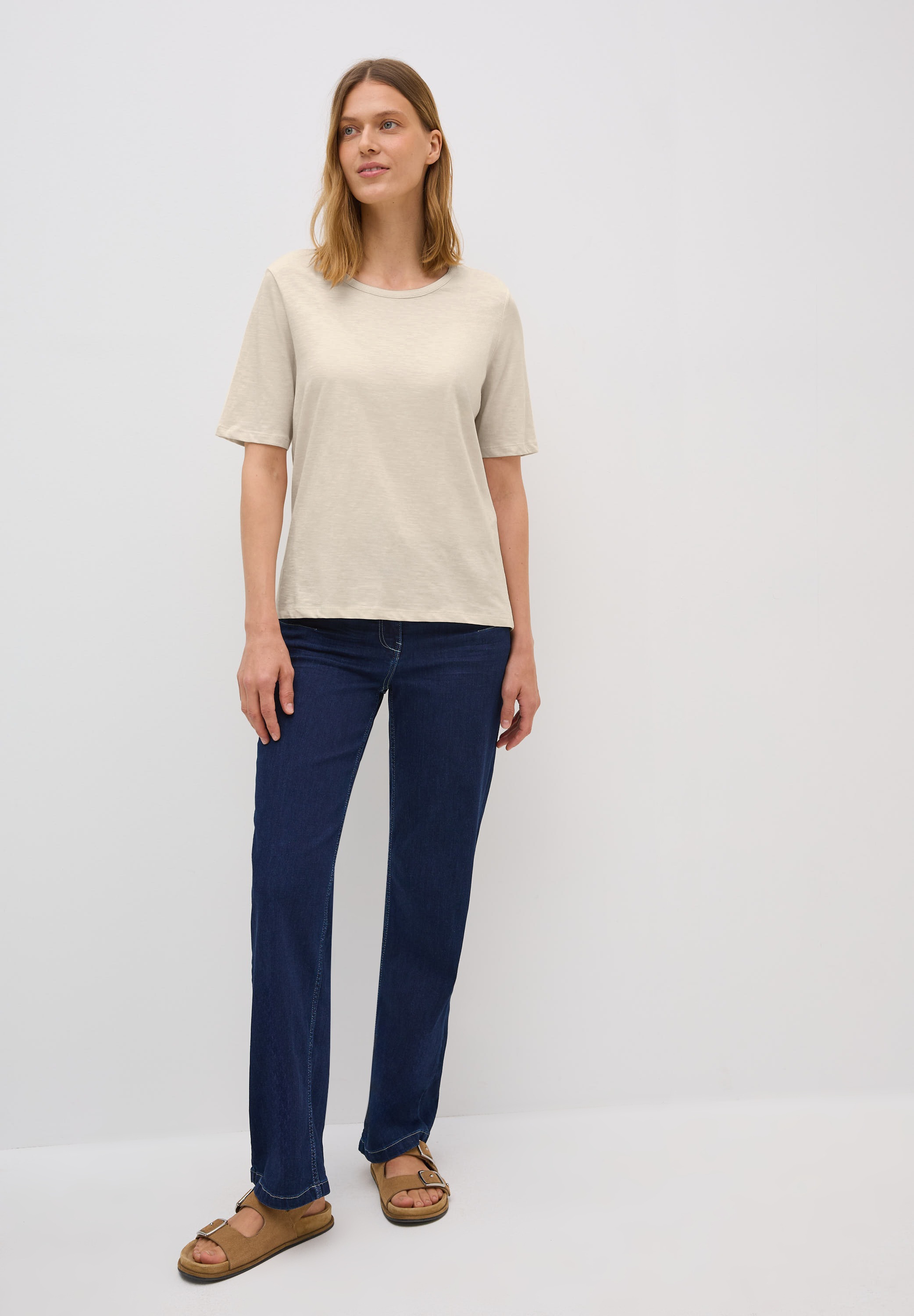 Cecil T-Shirt, aus reiner Baumwolle
