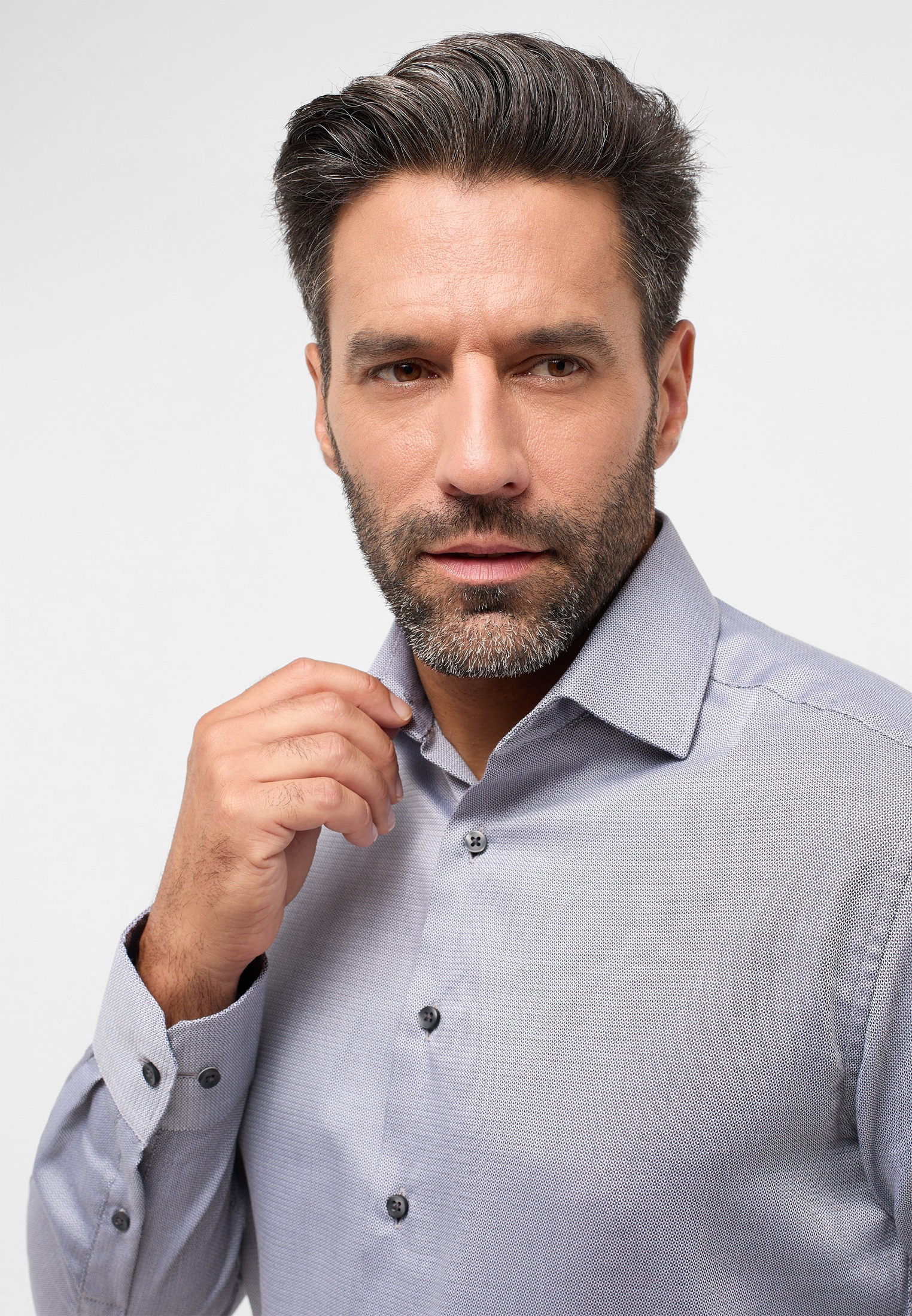 Eterna Langarmhemd »MODERN FIT«, NON IRON (bügelfrei)