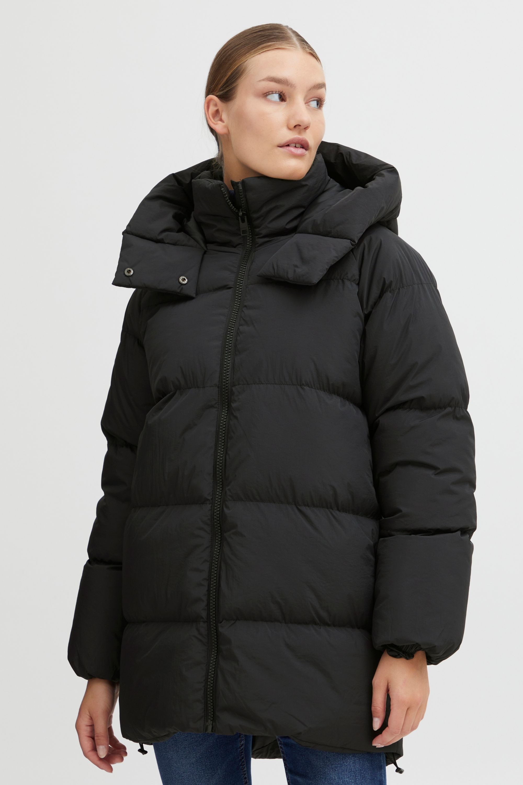OXMO Steppjacke »Steppjacke OXEllie«, mit Kapuze
