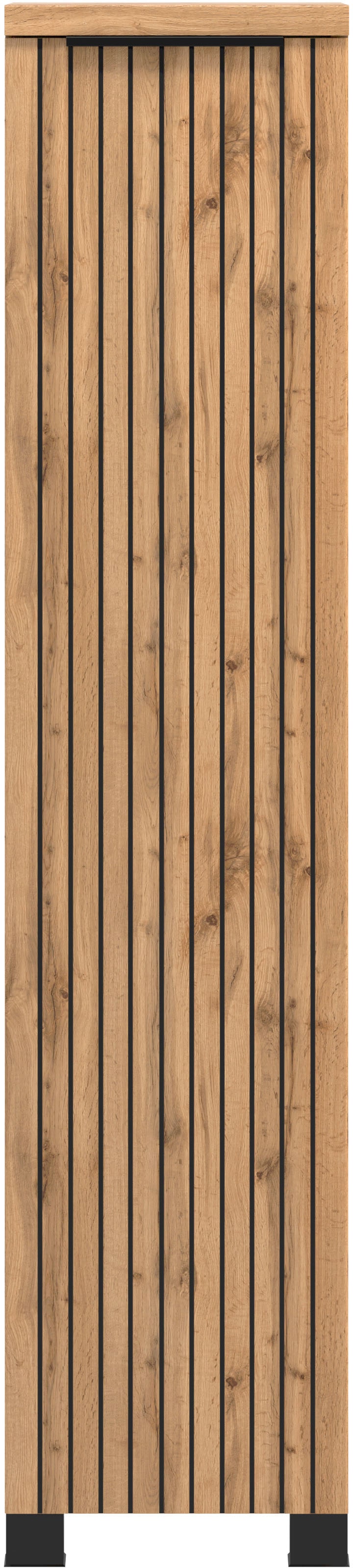 welltime Midischrank, Welltime, Breite 30 cm, reversibel, 1 Tür, gedämpft