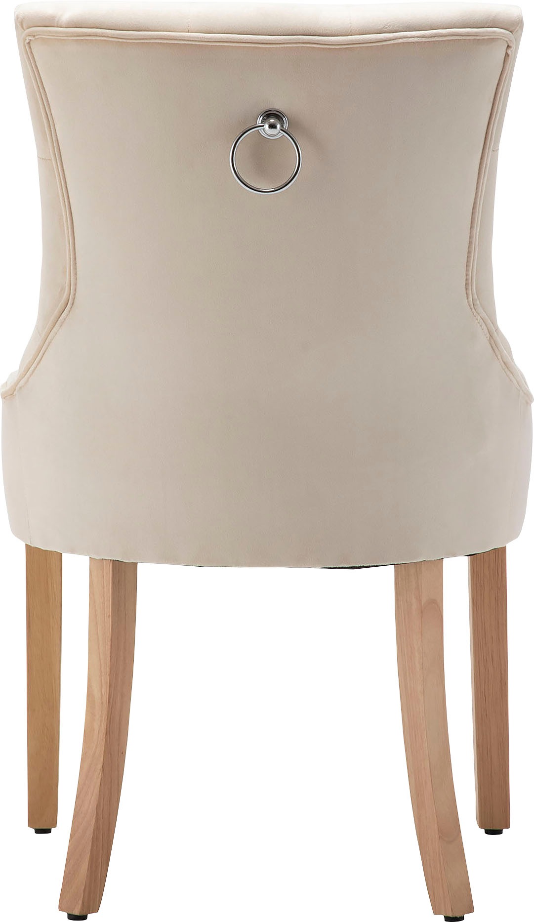 Thumbnail - Möbilia 4-Fußstuhl "Doncaster" (Set) 2 Stk.mit Knopfheftung im Rücken