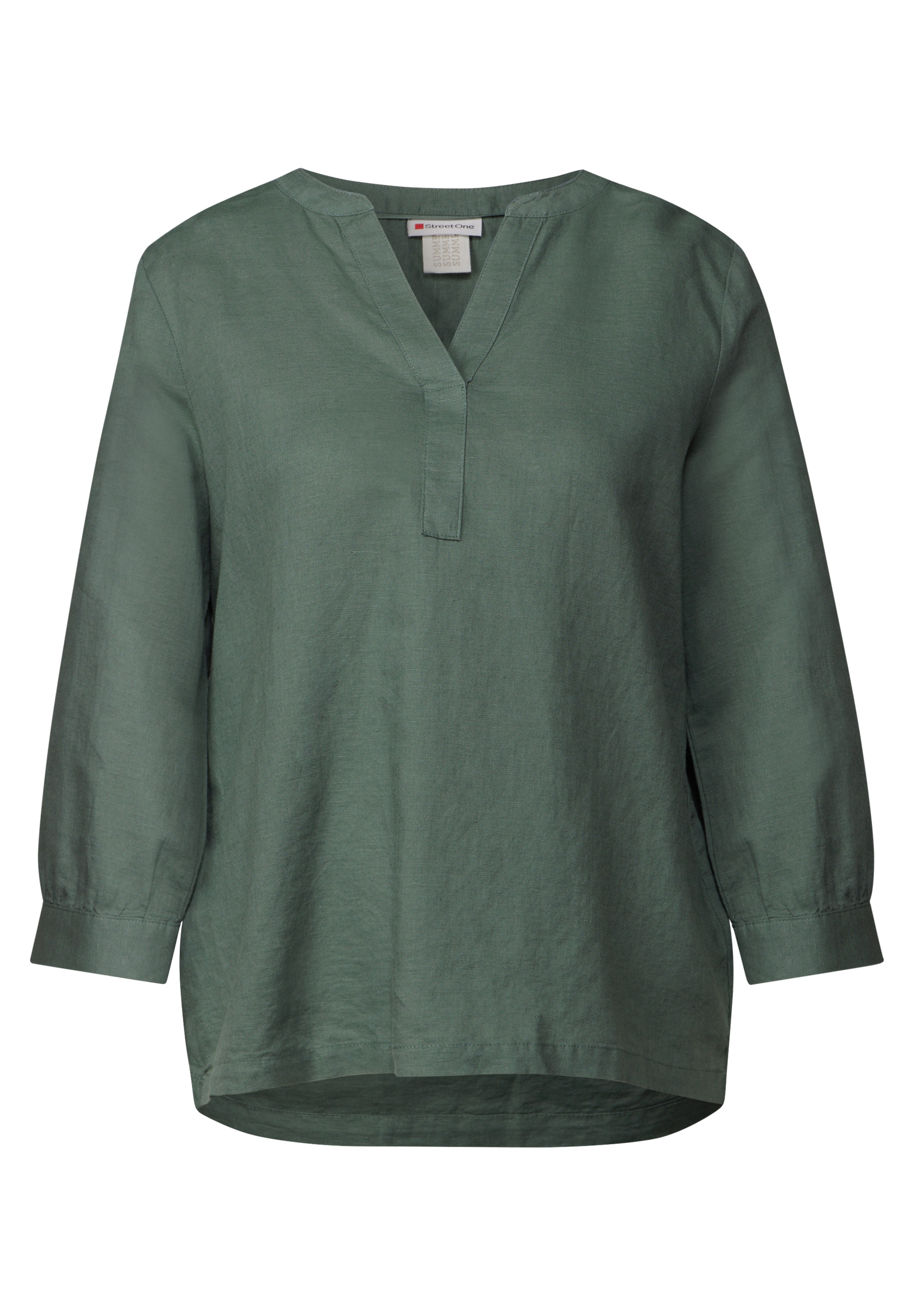 STREET ONE Klassische Bluse, mit 3/4 Ärmeln