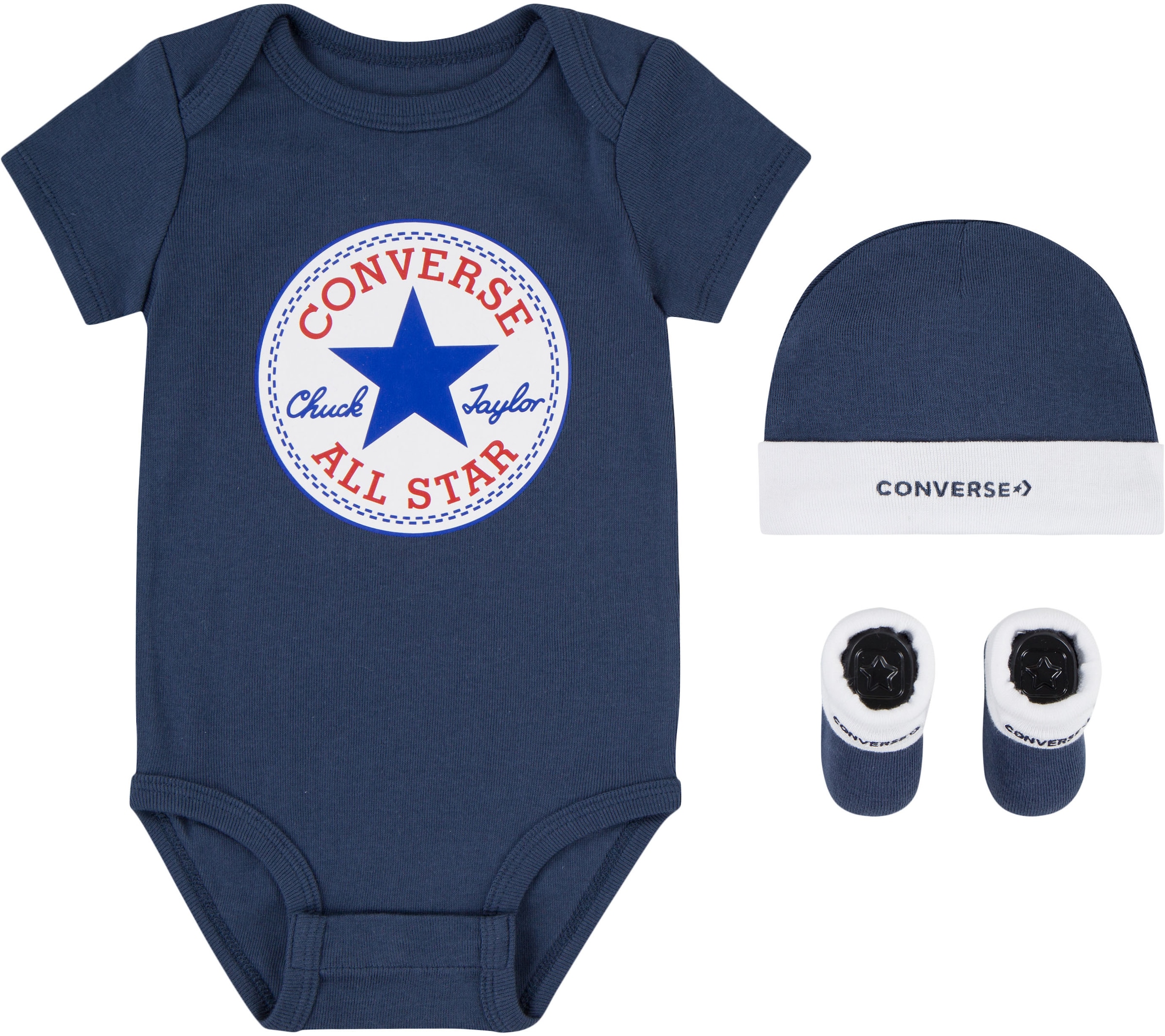 Converse Body "CLASSIC CTP INFANT HAT BODYSUIT BOO"