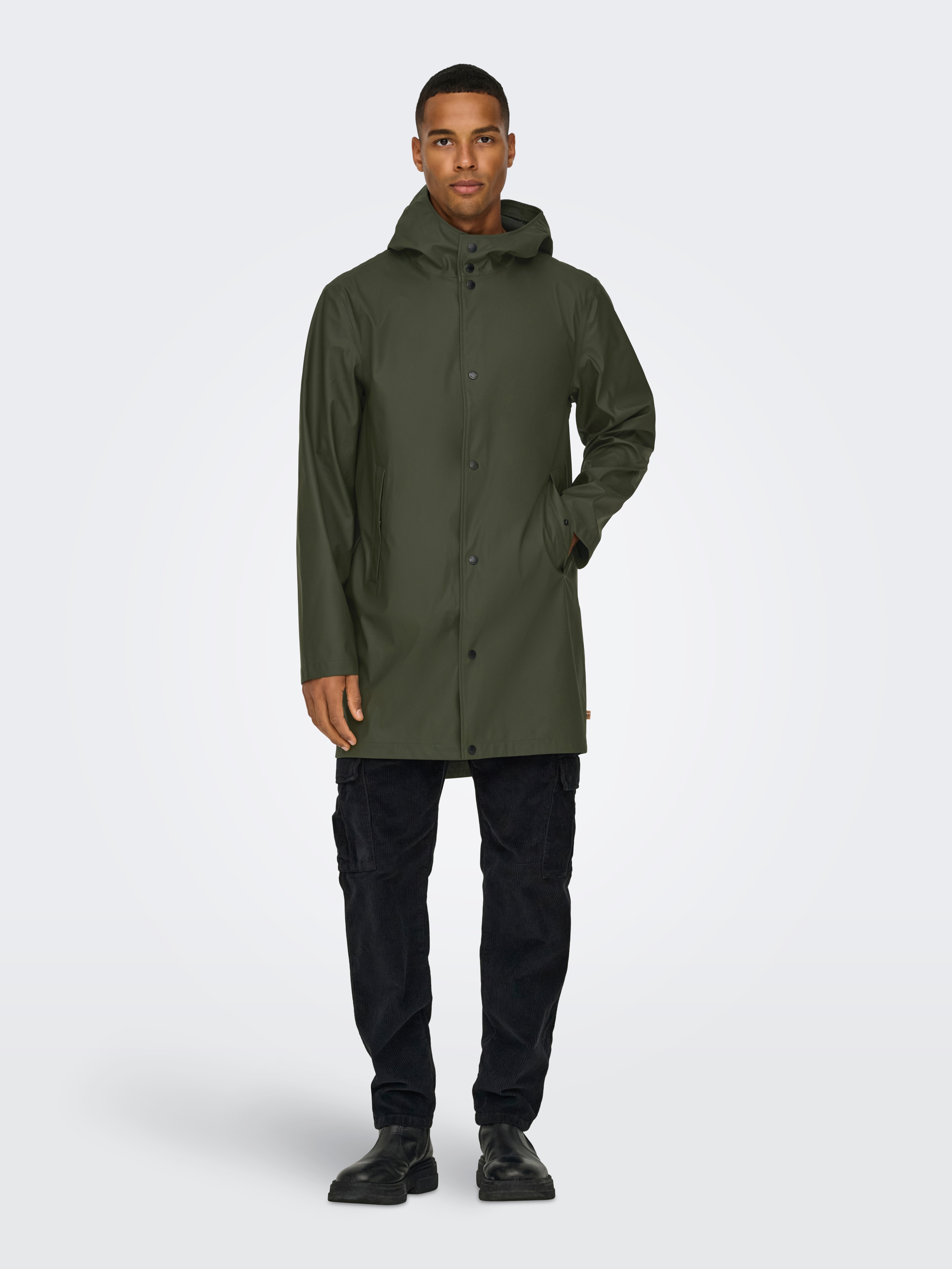 Thumbnail - ONLY & SONS Regenmantel "ONSLUCA RAIN COAT OTW"