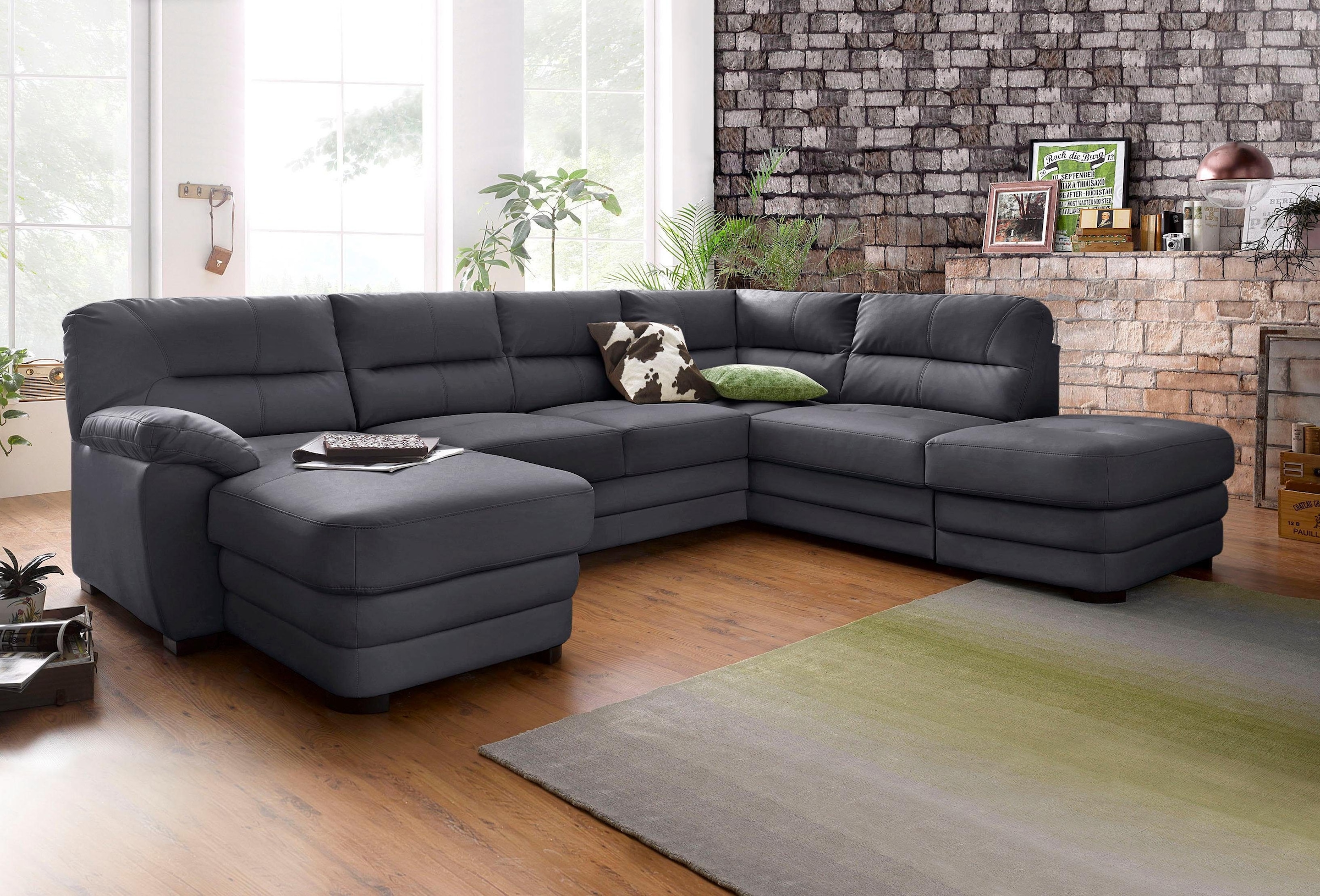 COTTA Polstergarnitur "Royale U-Form" Set, Set bestehend aus: Wohnlandschaf günstig online kaufen