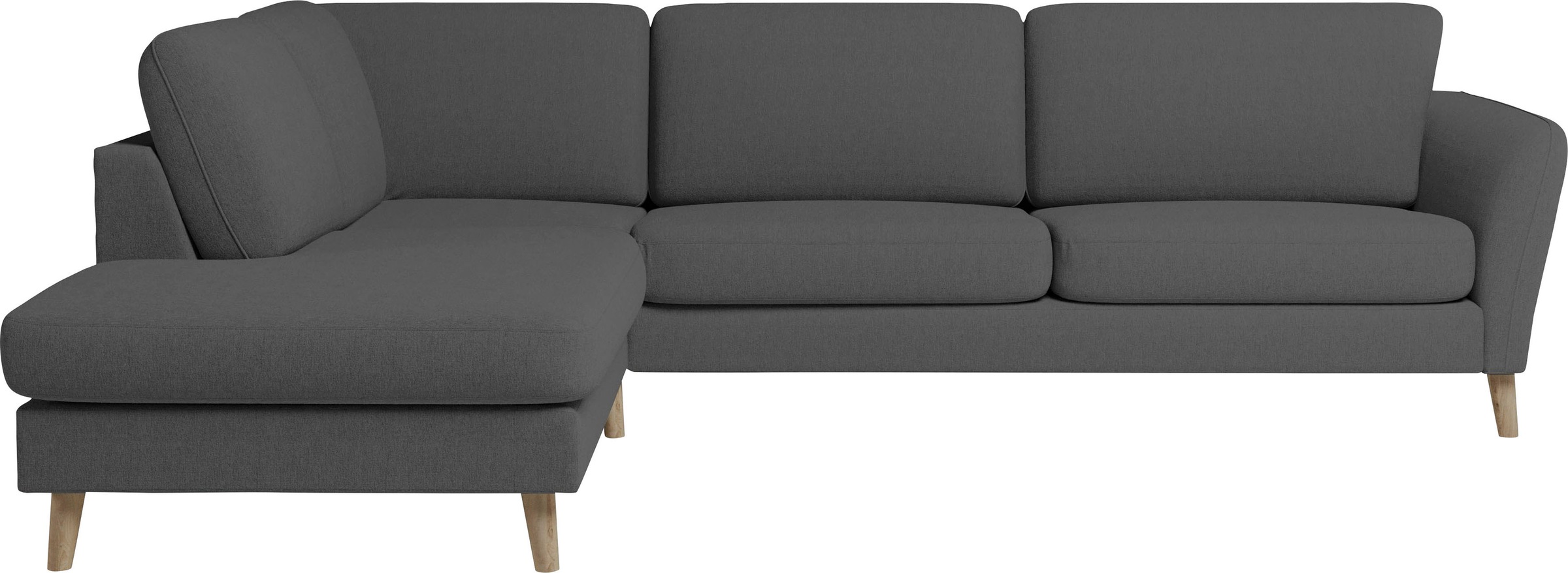 Home affaire Ecksofa "MARSEILLE 278/202 cm, L-Form, Ottom. rechts/links, ve günstig online kaufen