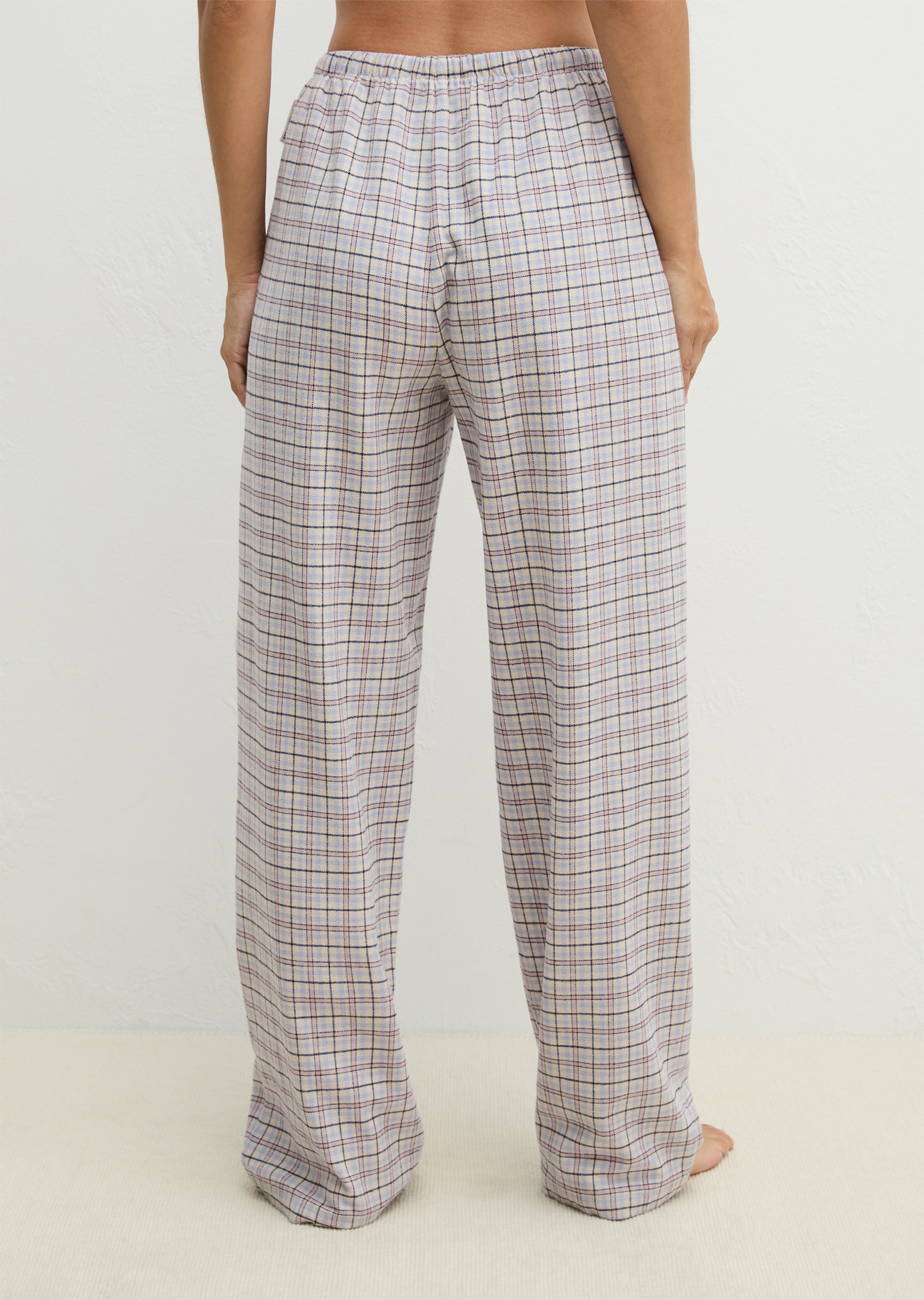 Marc O'Polo Loungehose  für Homewear, gerade Beinform, aus Flanellmaterial
