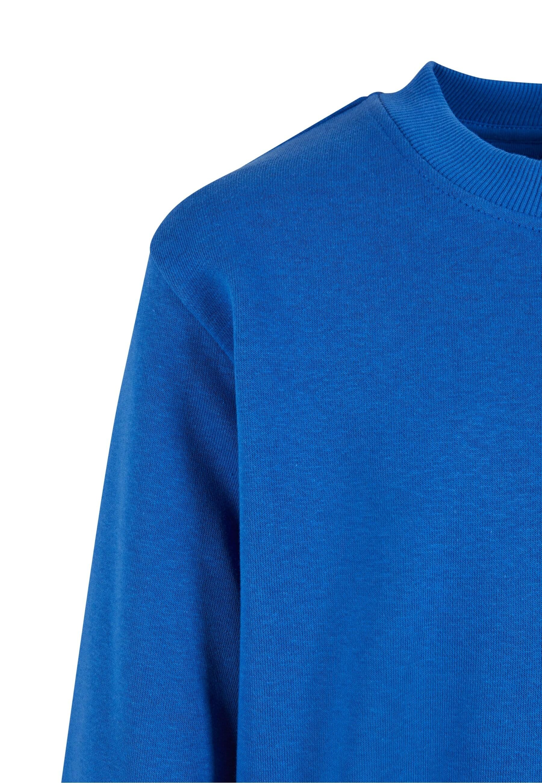 URBAN CLASSICS Rundhalspullover »Urban Classics Boys Light Terry Crew«, (1 tlg.)