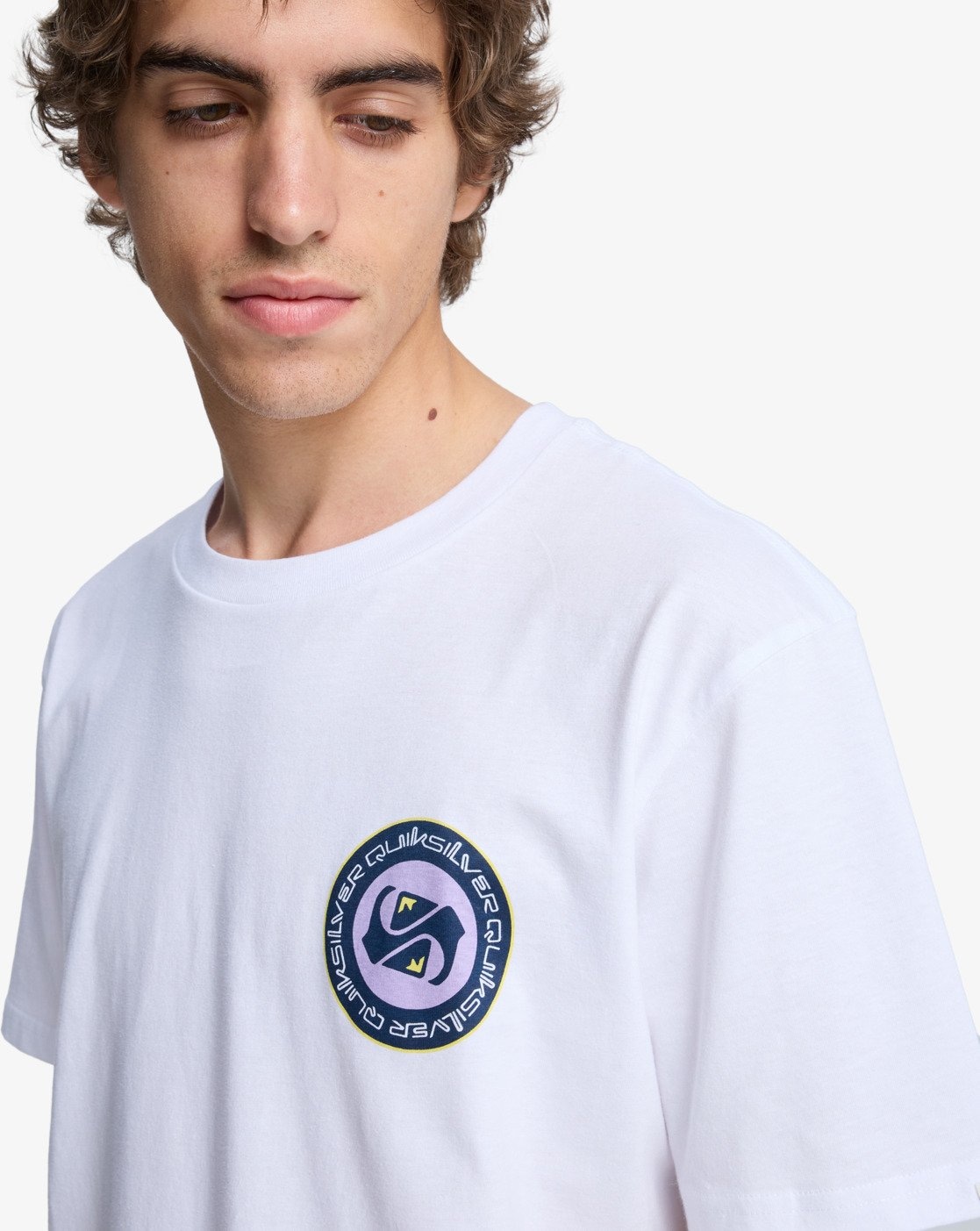 Quiksilver T-Shirt »EV DUALITY SHORT SLEEVE« Kurzarm-Design, aus Baumwolle, erhältlich in den Größen S bis XXL