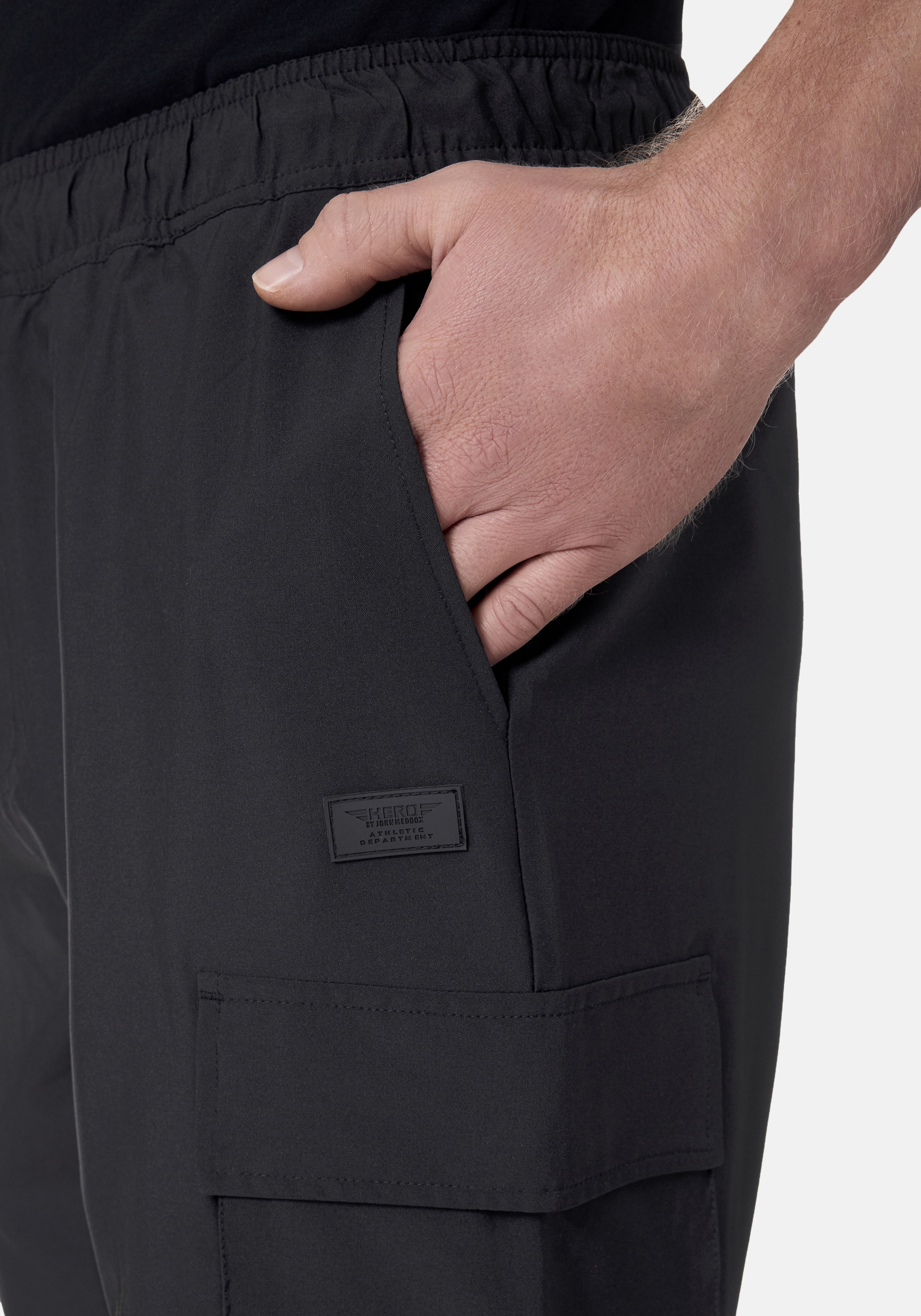 HERO by John Medoox Sporthose »NOAH Joggingshorts«  Sporthose Bequemer Oberschenkel Casual Baumwollmischung für Herren