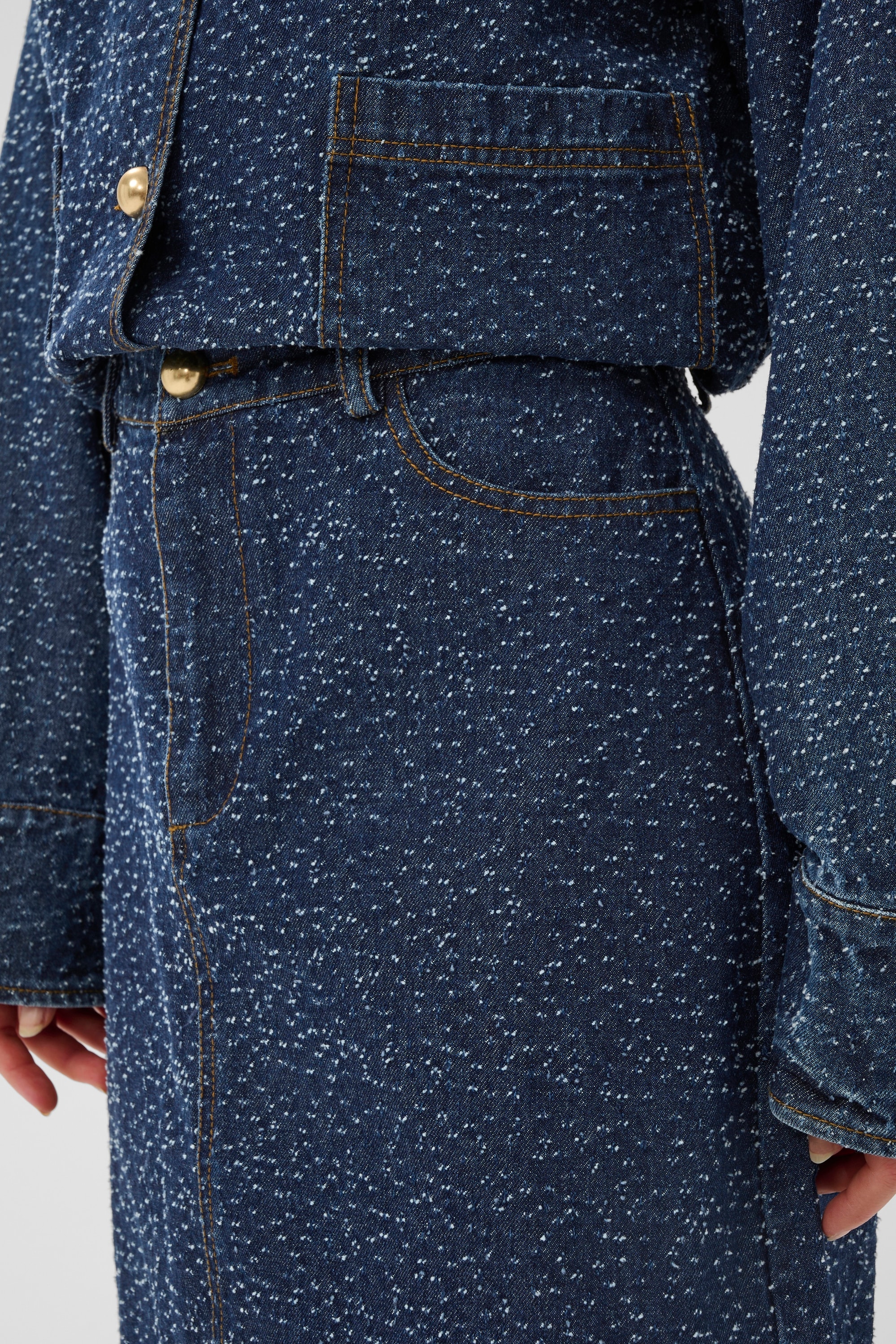 Saint Tropez Jeansrock »Damen Denimrock PheaSZ«