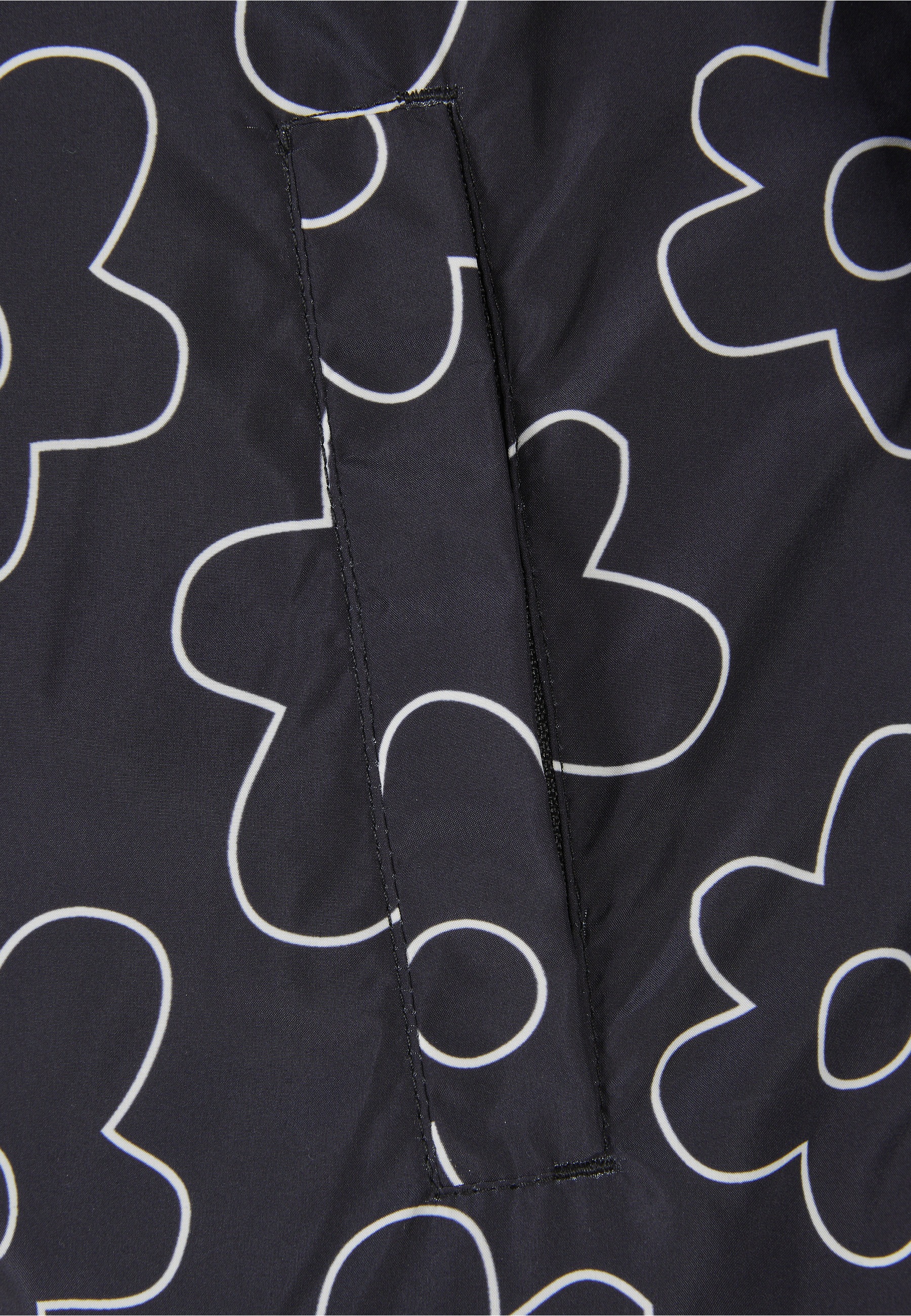 URBAN CLASSICS Langmantel »Urban Classics Damen Ladies AOP Pullover Jacket«