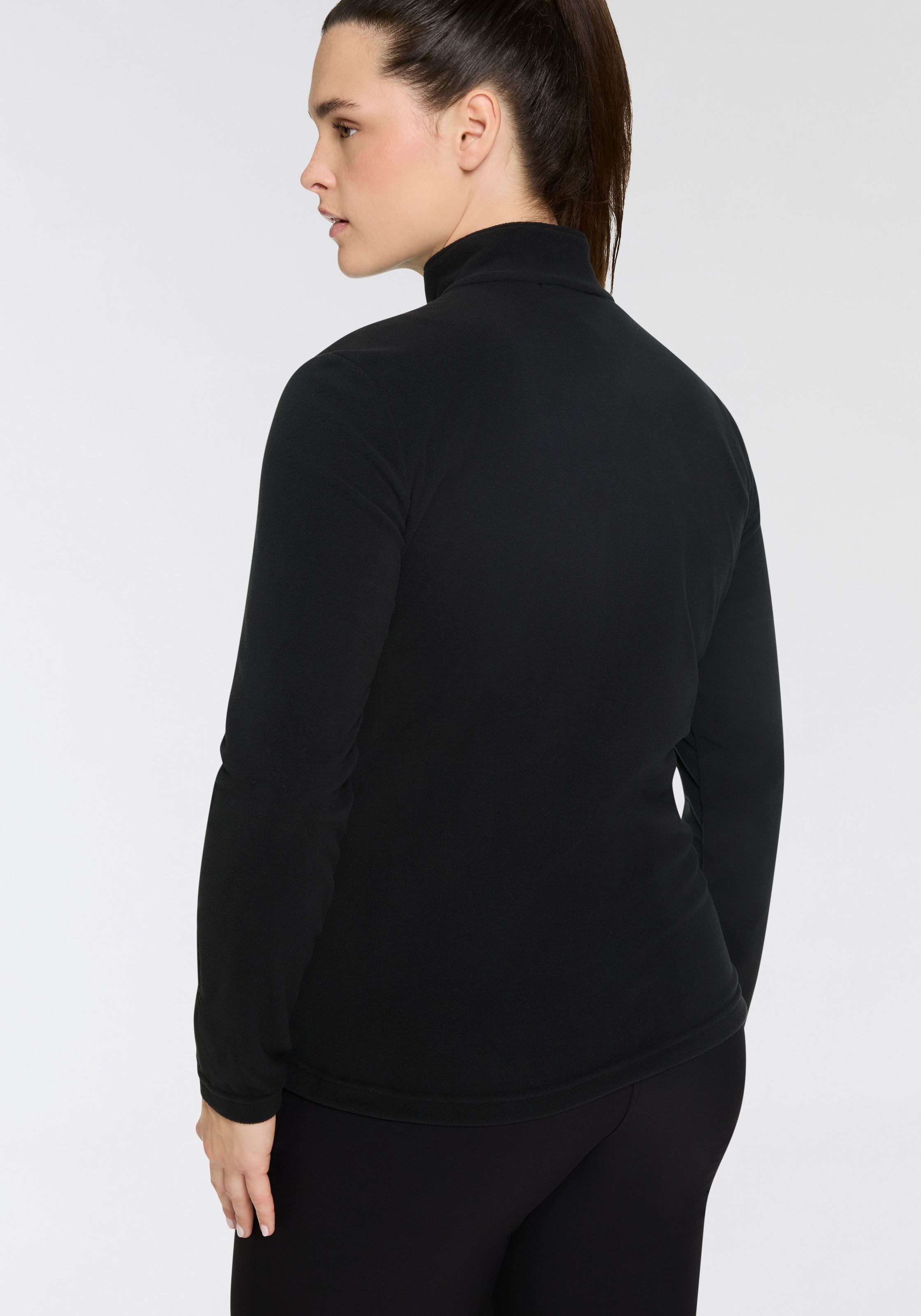 Thumbnail - Maier Sports Fleecejacke "DA-MIDLAYERJACKE DENISE JACKET W" für Sport- und Outdoormode, aus pflegeleichtem Material