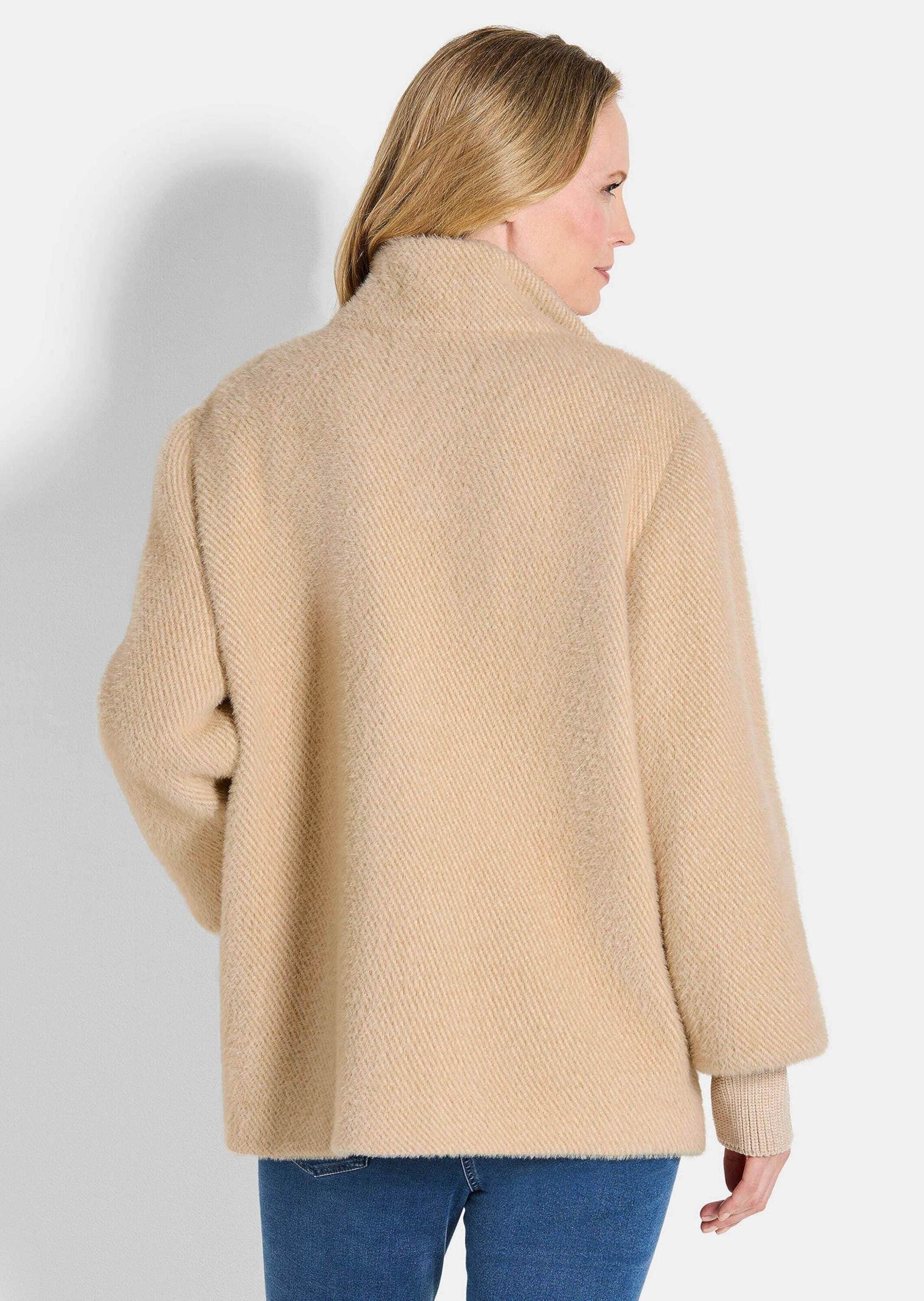 GOLDNER Kurzjacke »Modische Jacke mit Strickbündchen«