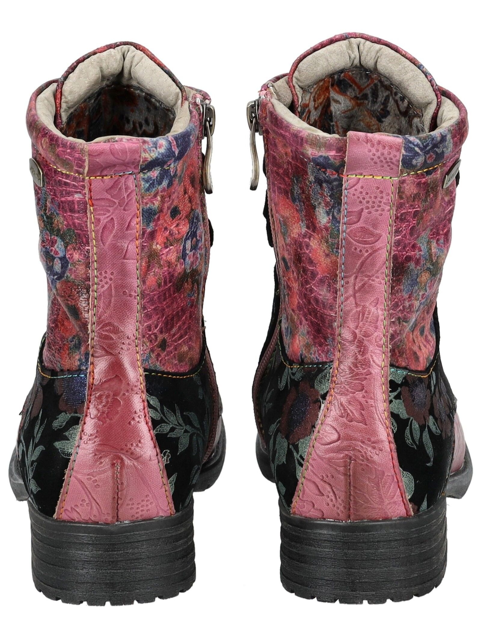 LAURA VITA Schnürstiefelette »LAURA VITA Stiefelette Leder/Textil«