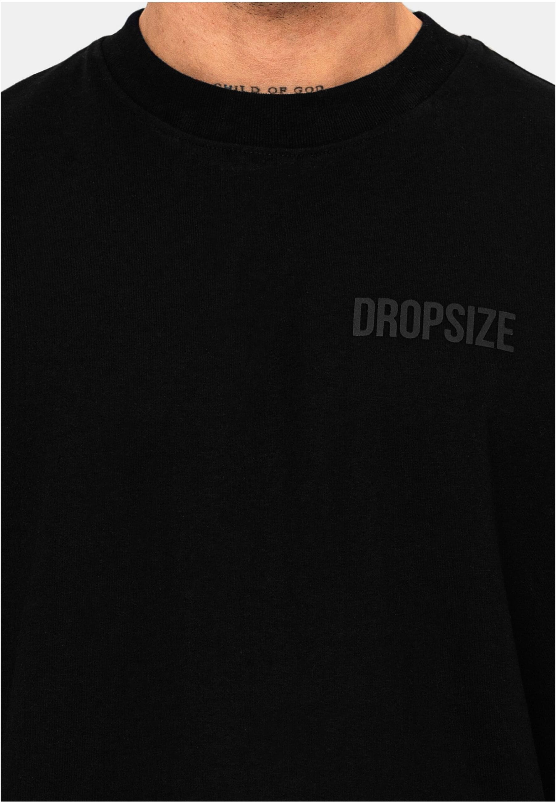 Dropsize T-Shirt »Dropsize Herren Heavy Overisze HD Print T-Shirt«, (1 tlg.)