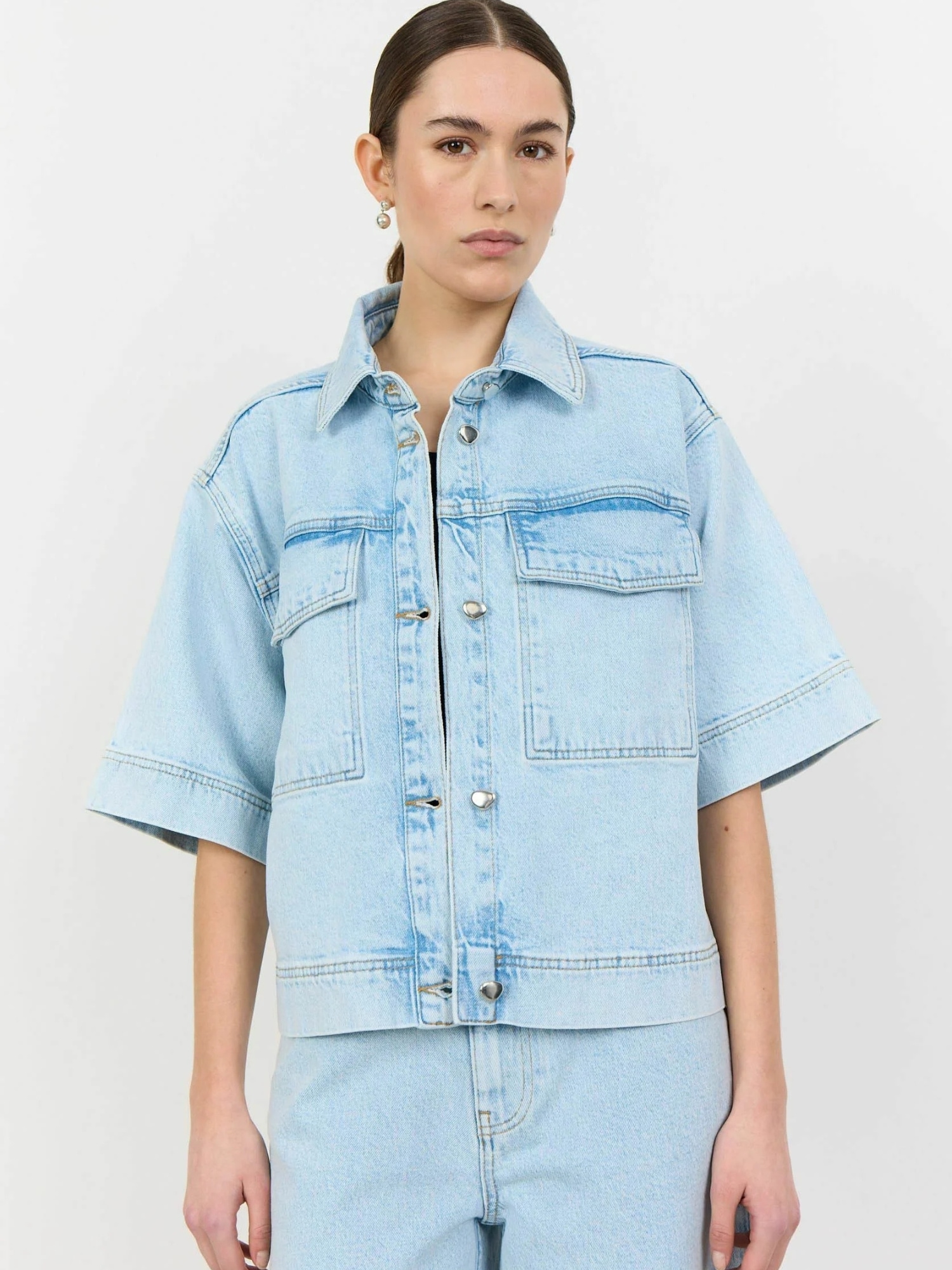 Levete Room Langarmhemd »Levete Room Shirt LR-KOSA 11«