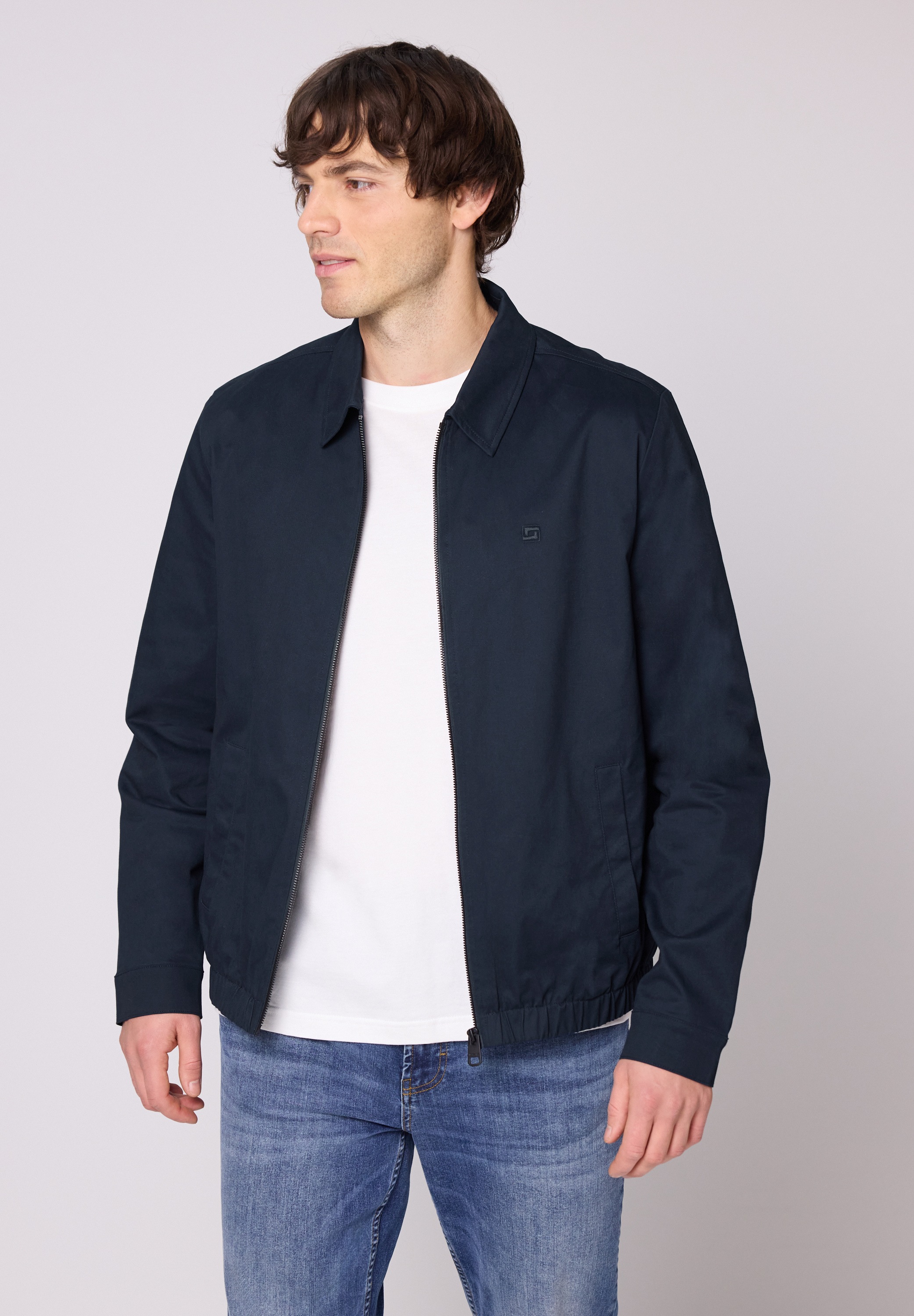 STREET ONE MEN Blouson ohne Kapuze mit Zipper