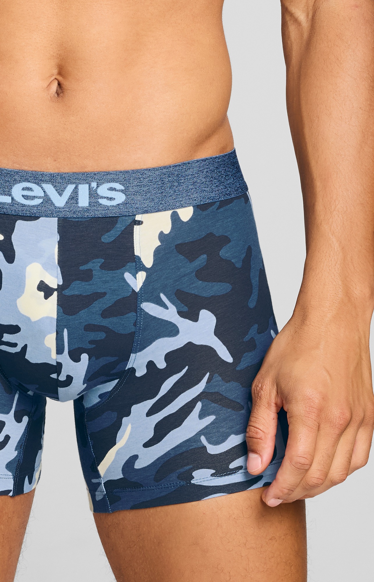 Levi's® Boxershorts 2er Pack,  Beinausschnitt, der nicht hochrutscht