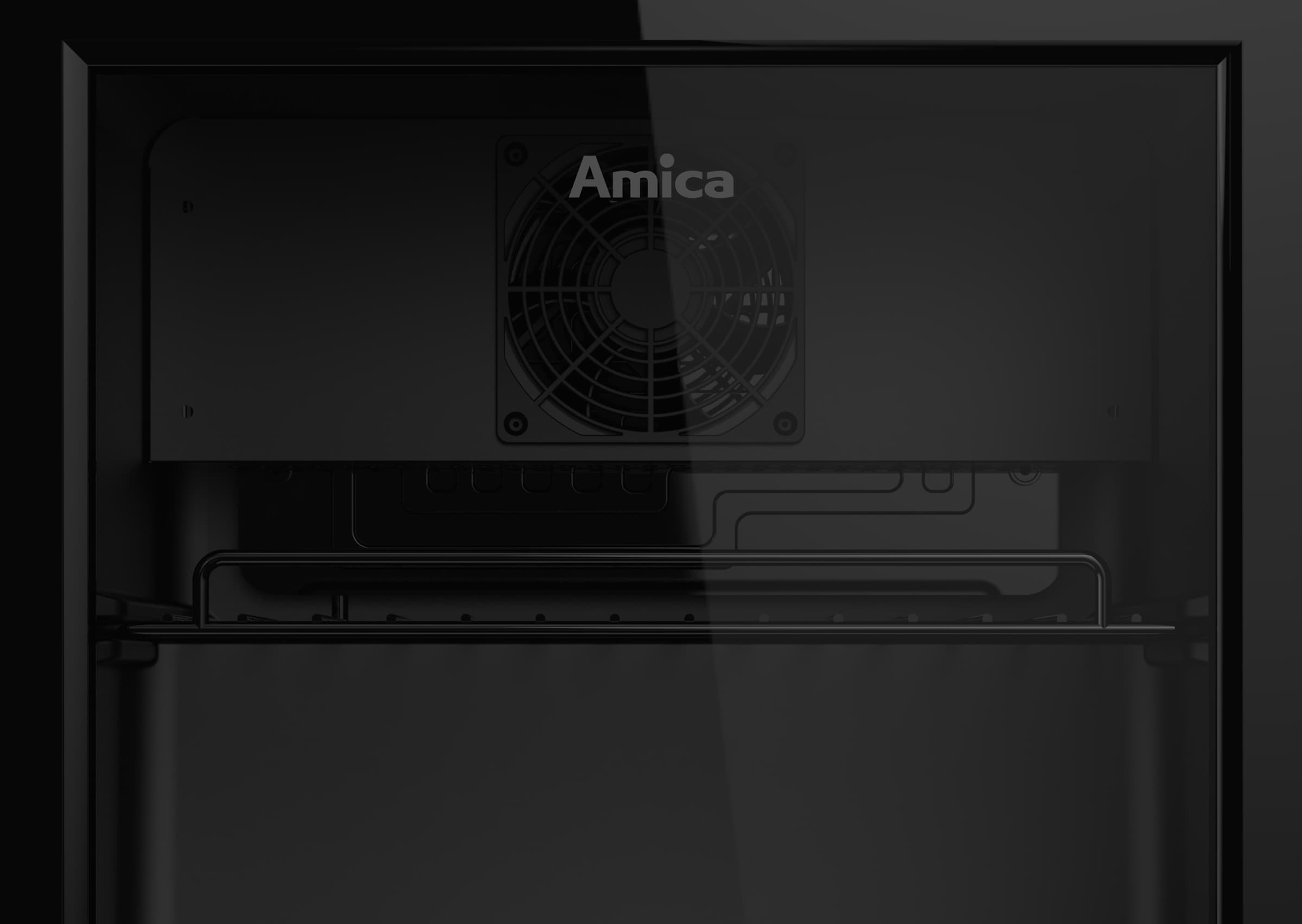 Amica Getränkekühlschrank »FK 341 150 S« 53 cm hoch 50 cm breit perfekte Kühlung dank professioneller Ausstattung