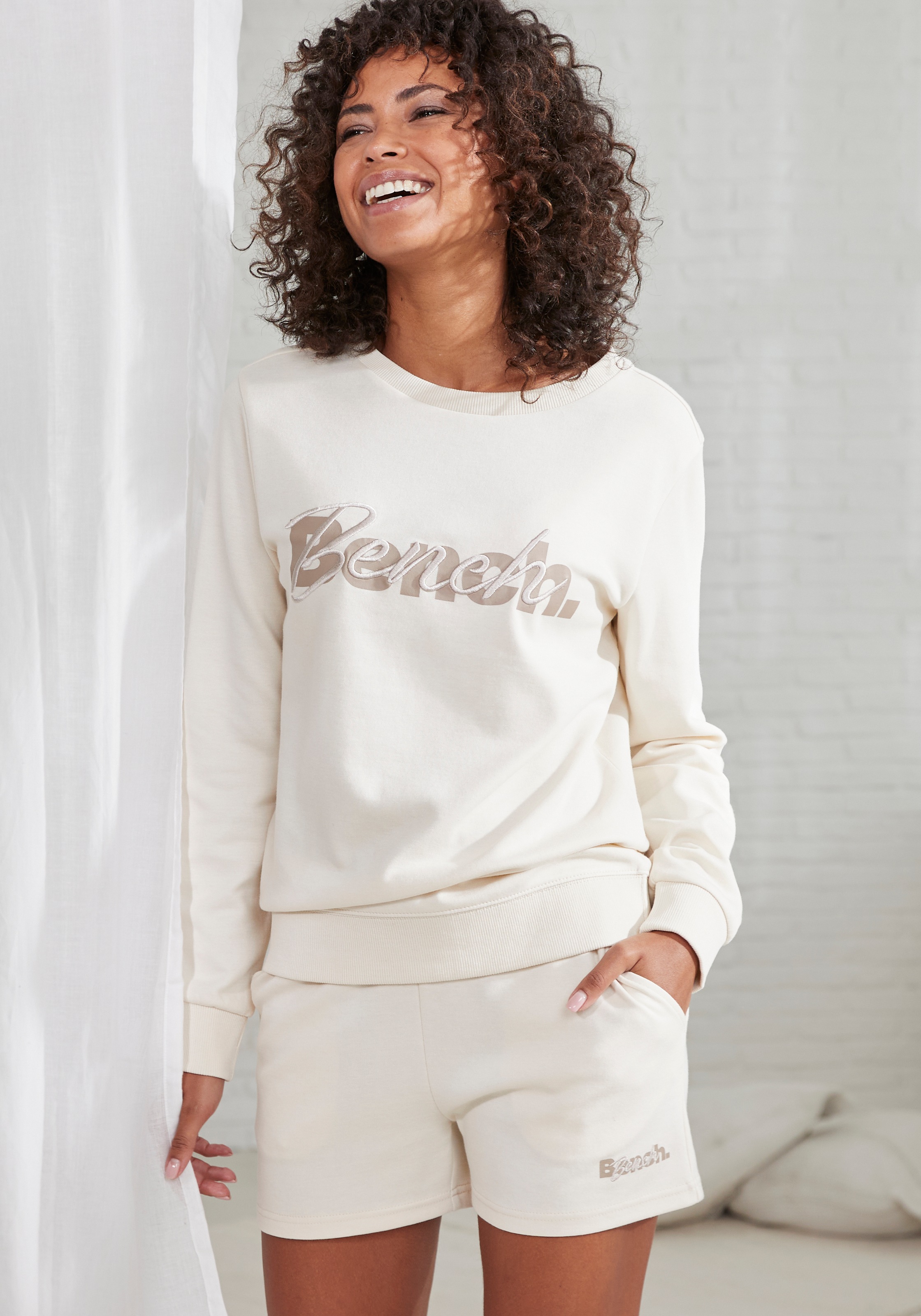 Bench Loungewear Sweatshirt Sand 32/34 2