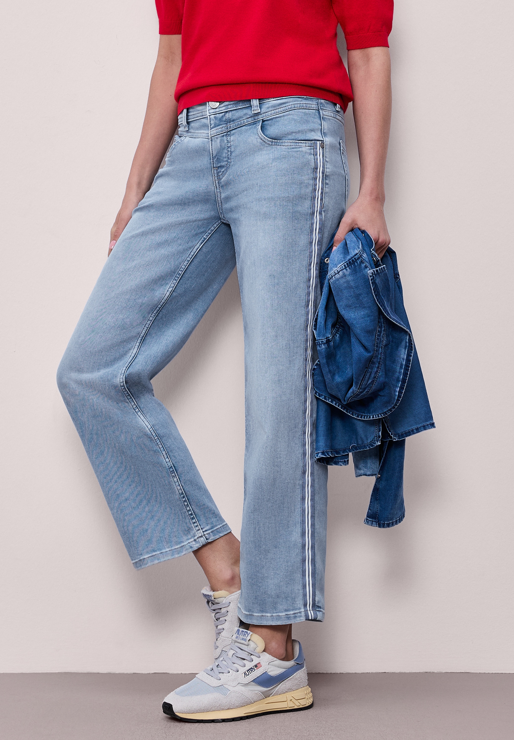STREET ONE Comfort-fit-Jeans Middle Waist