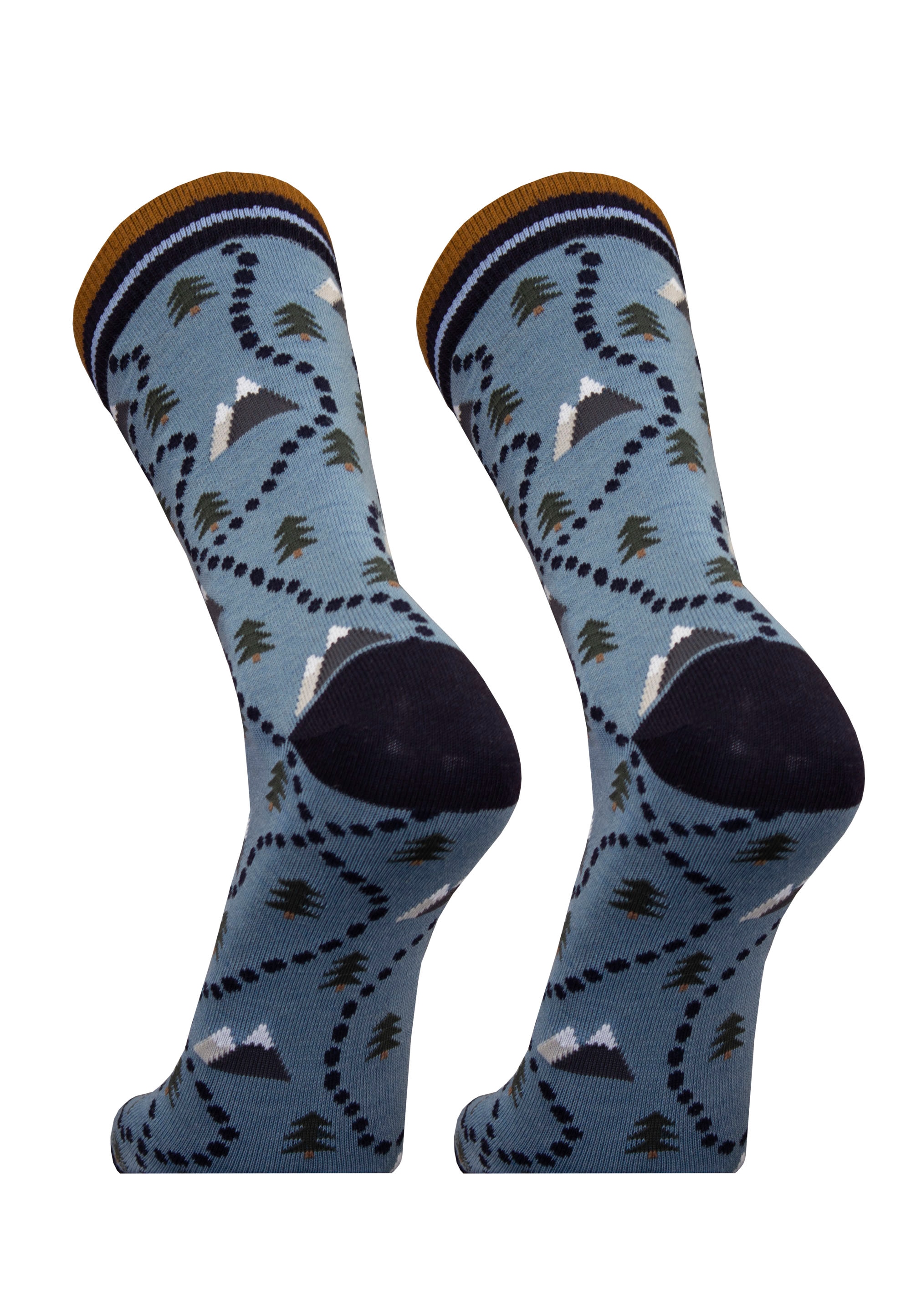 UphillSport Socken »PATH«, (2 Paar), mit tollem Muster