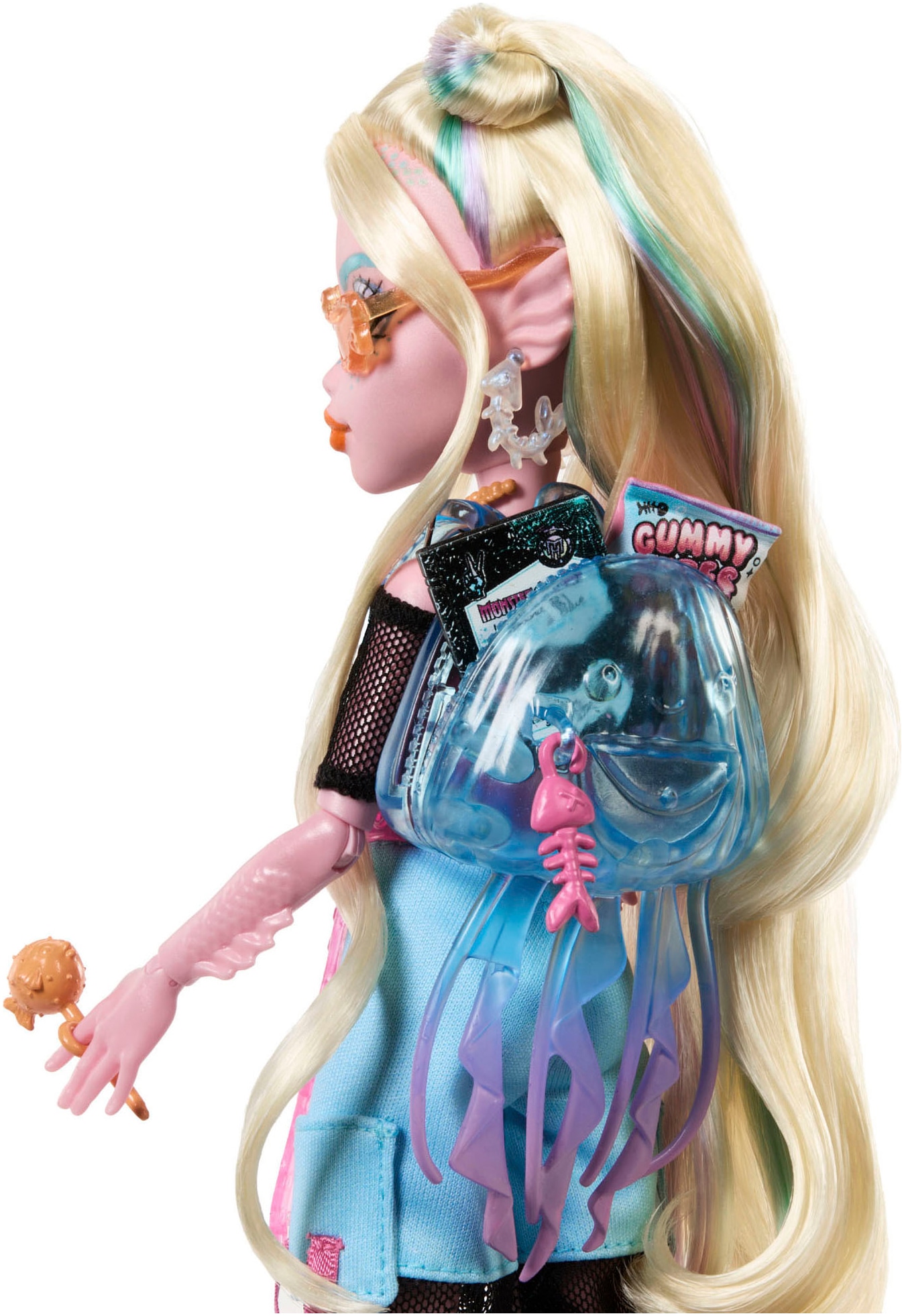 MonsterHigh™ Anziehpuppe »Lagoona Blue mit Haustier Neptuna«