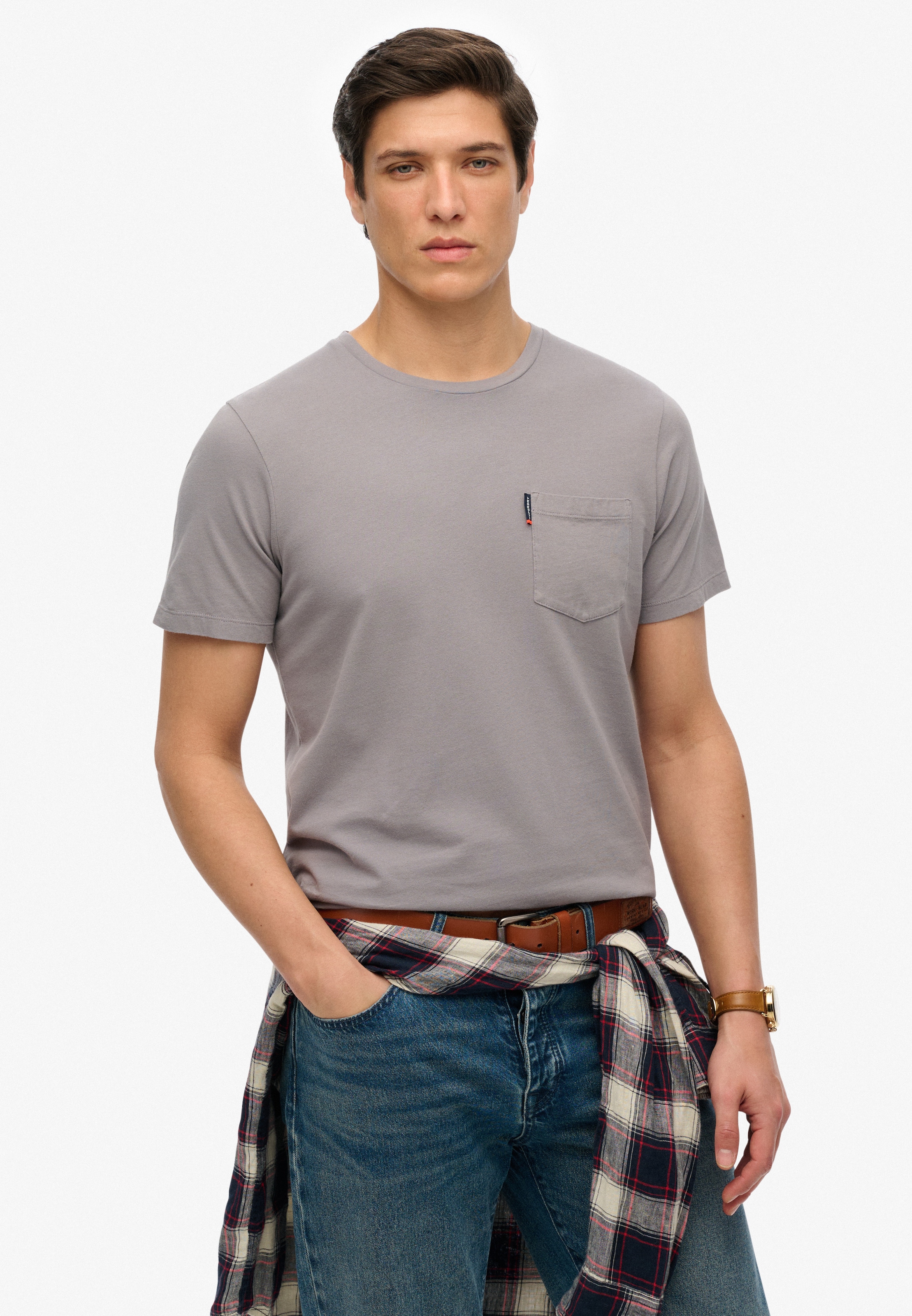 Superdry Rundhalsshirt »CLASSIC ESSENTIAL POCKET TEE«