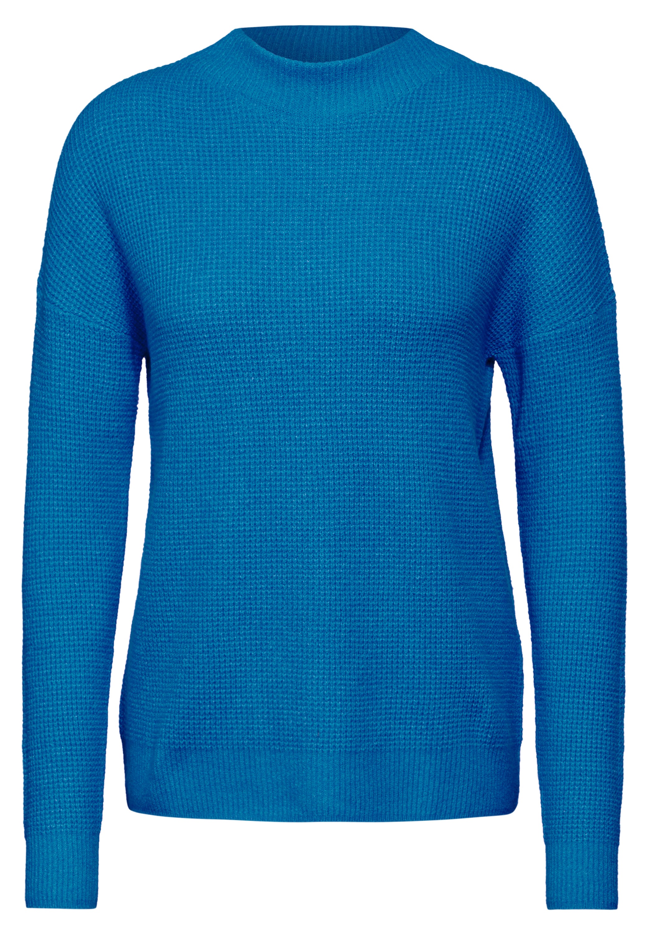 Cecil Strickpullover, mit Materialmix