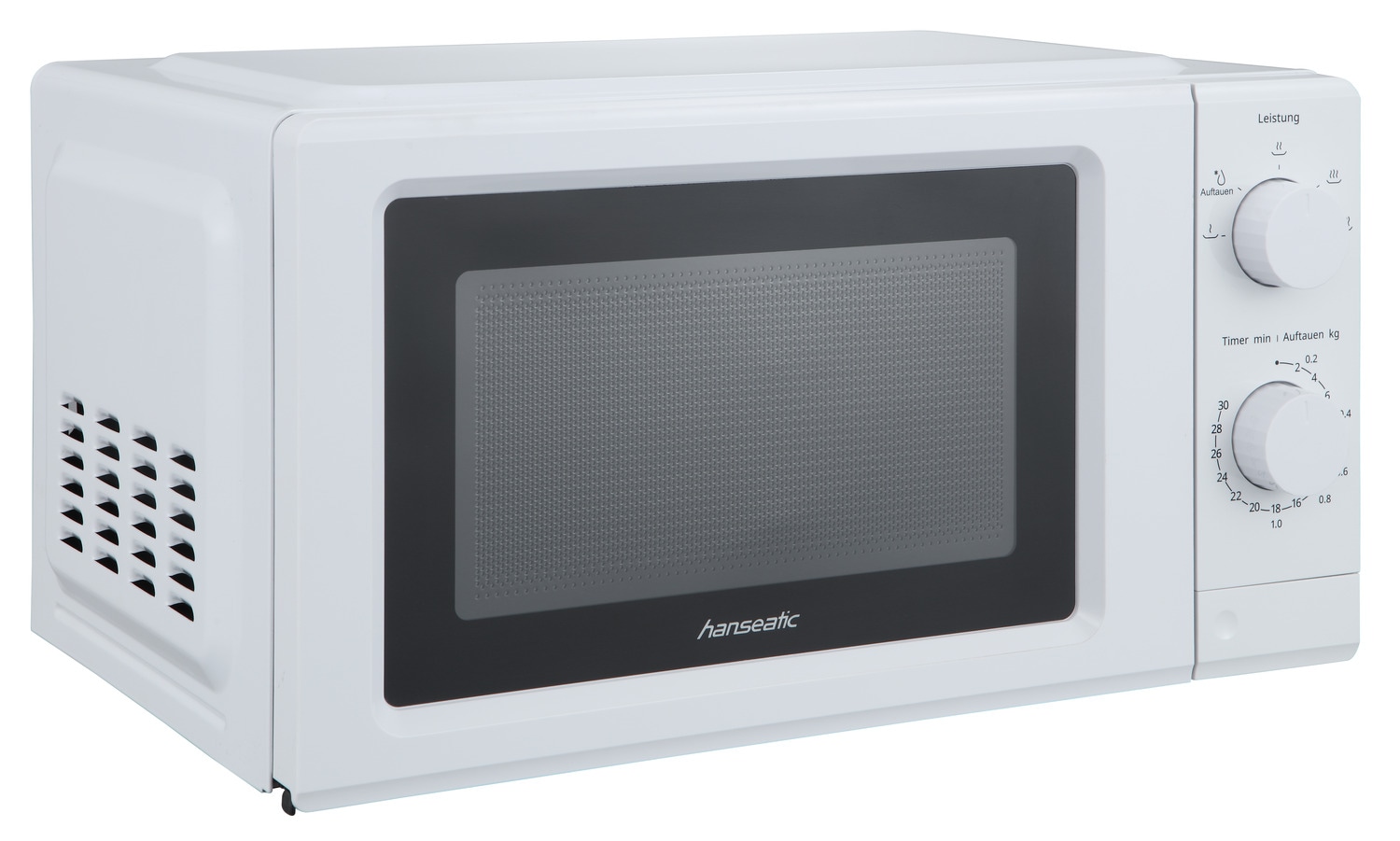 Hanseatic Mikrowelle »HM19«, Mikrowelle, 1020 W, Leistung 700 W, Auftaufunktion, 5 Leistungsstufen