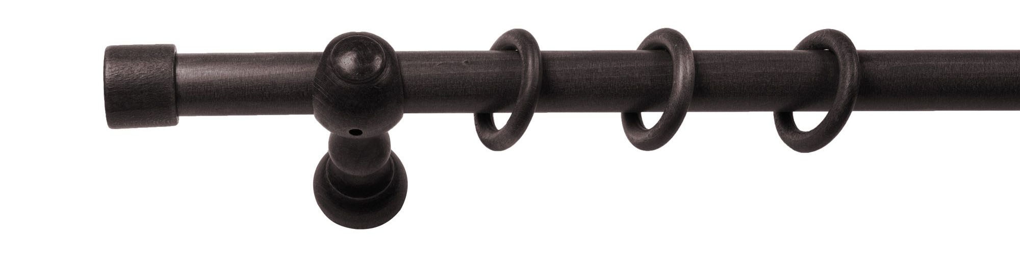 SN DECO GROUP Gardinenstange »Cafiro«, 1 läufig-läufig, Fixmaß