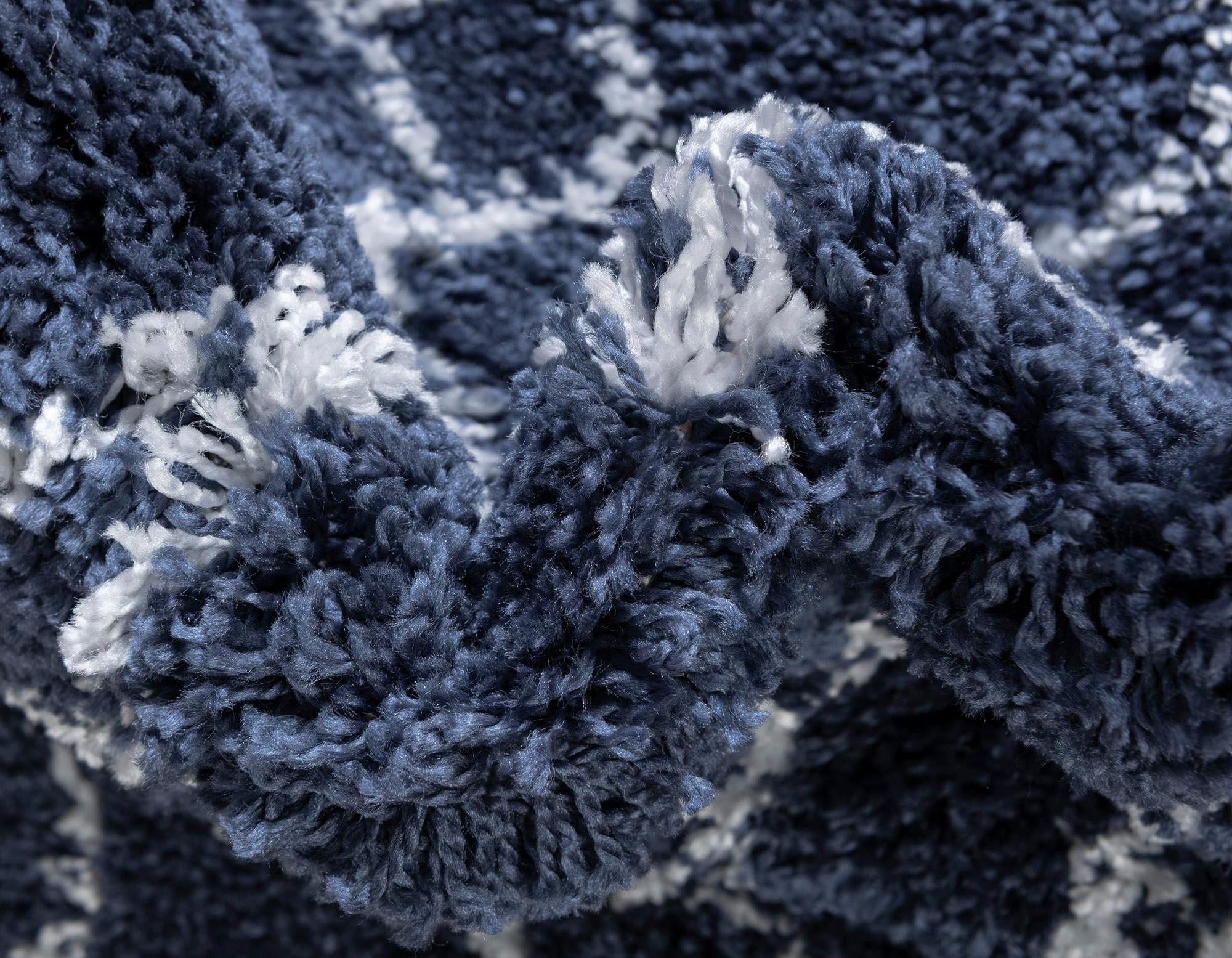 Myflair Möbel & Accessoires Hochflor-Läufer »Temara Shag Lagerräumung«, rechteckig, 51 mm Höhe, Teppich-Läufer, gewebt, Scandi Design, ideal im Flur & Schlafzimmer