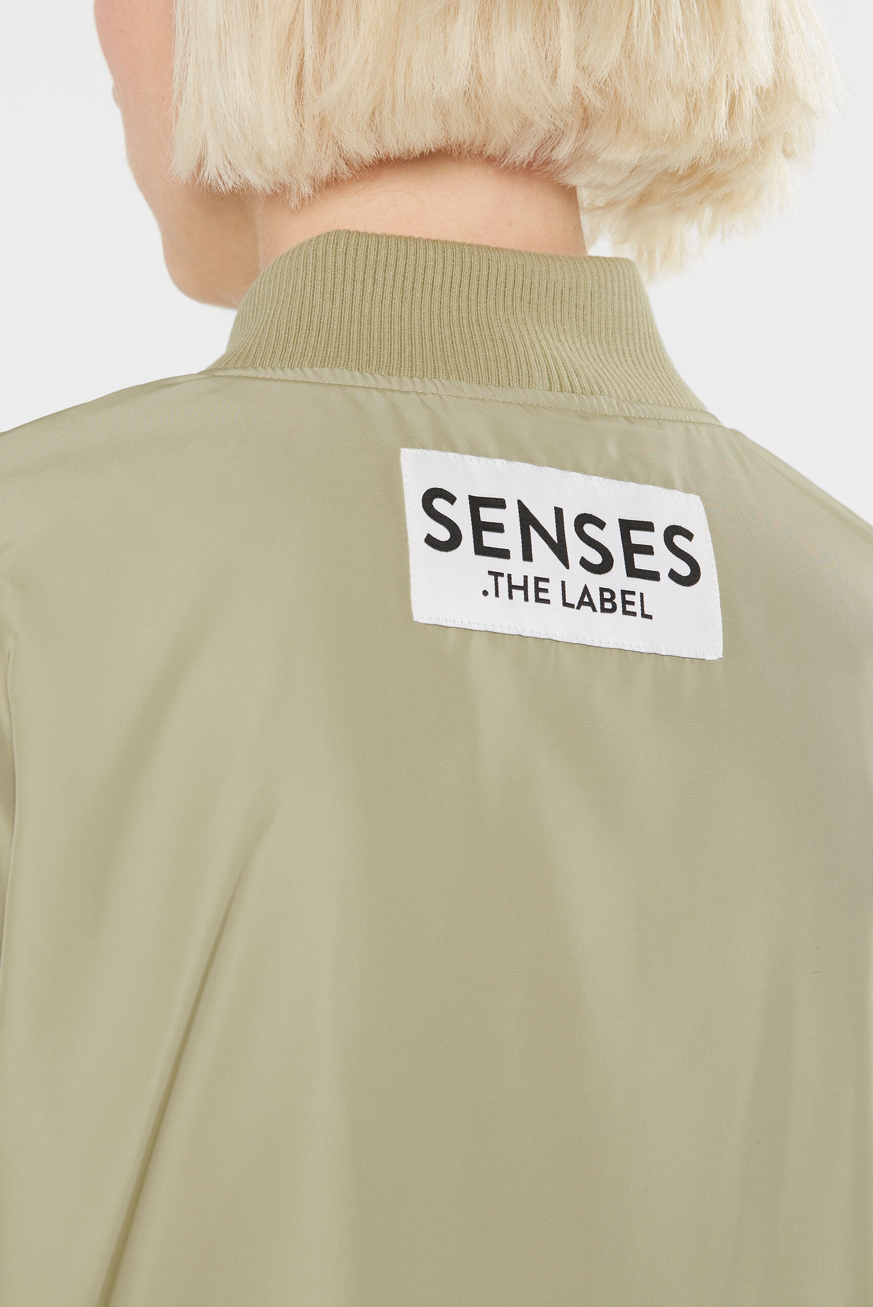 SENSES.THE LABEL Langjacke, ohne Kapuze, mit Two-Way-Zipper