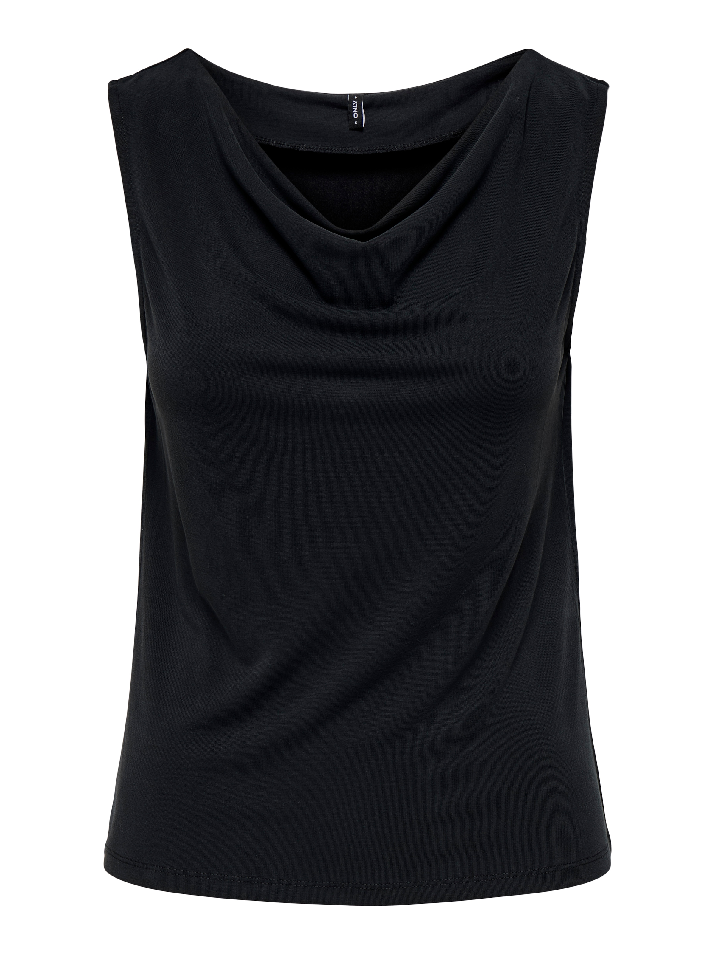ONLY Shirttop "ONLFREE LIFE S/L DRAPING NECK TOP JRS" günstig online kaufen