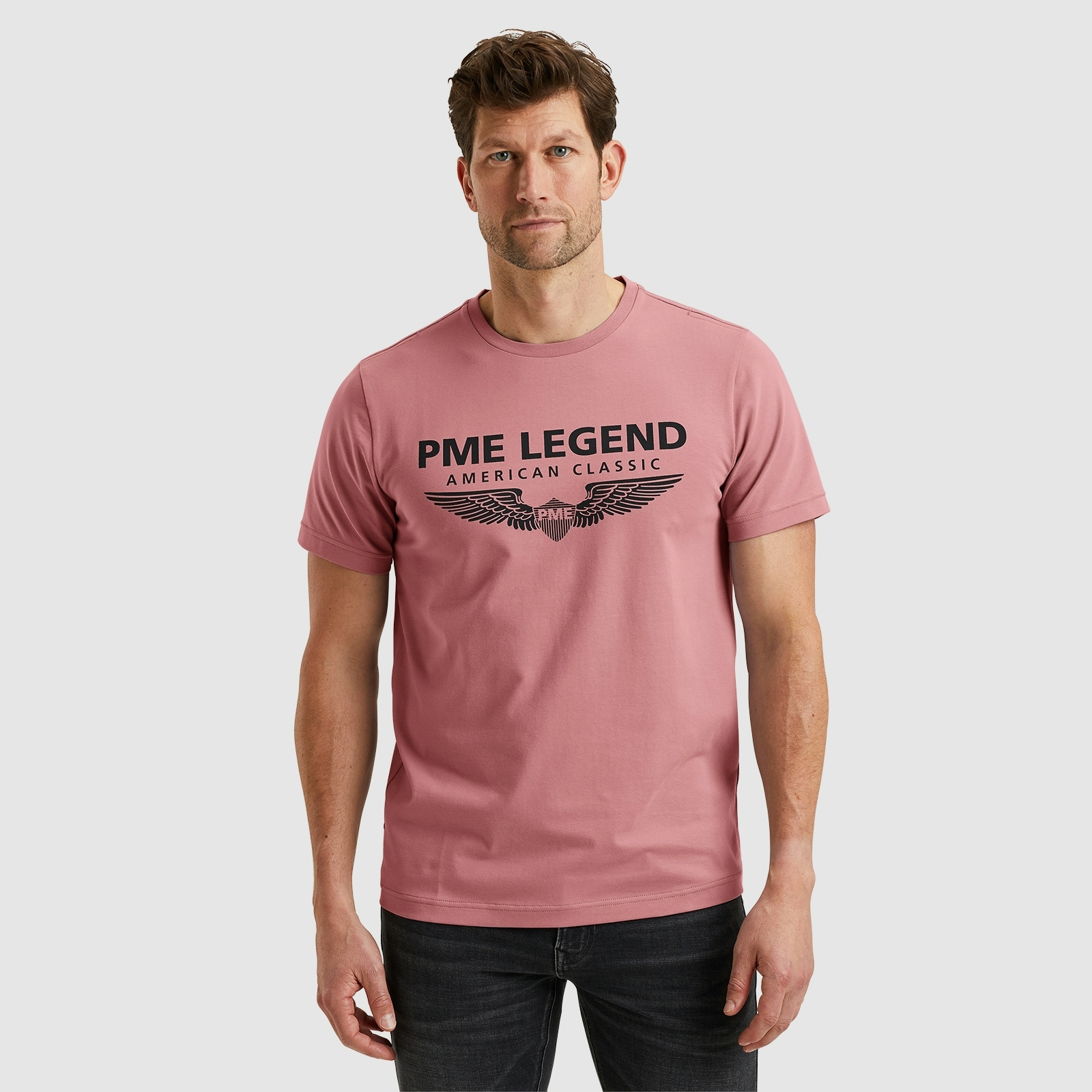 PME LEGEND Rundhalsshirt, mit Logoprint