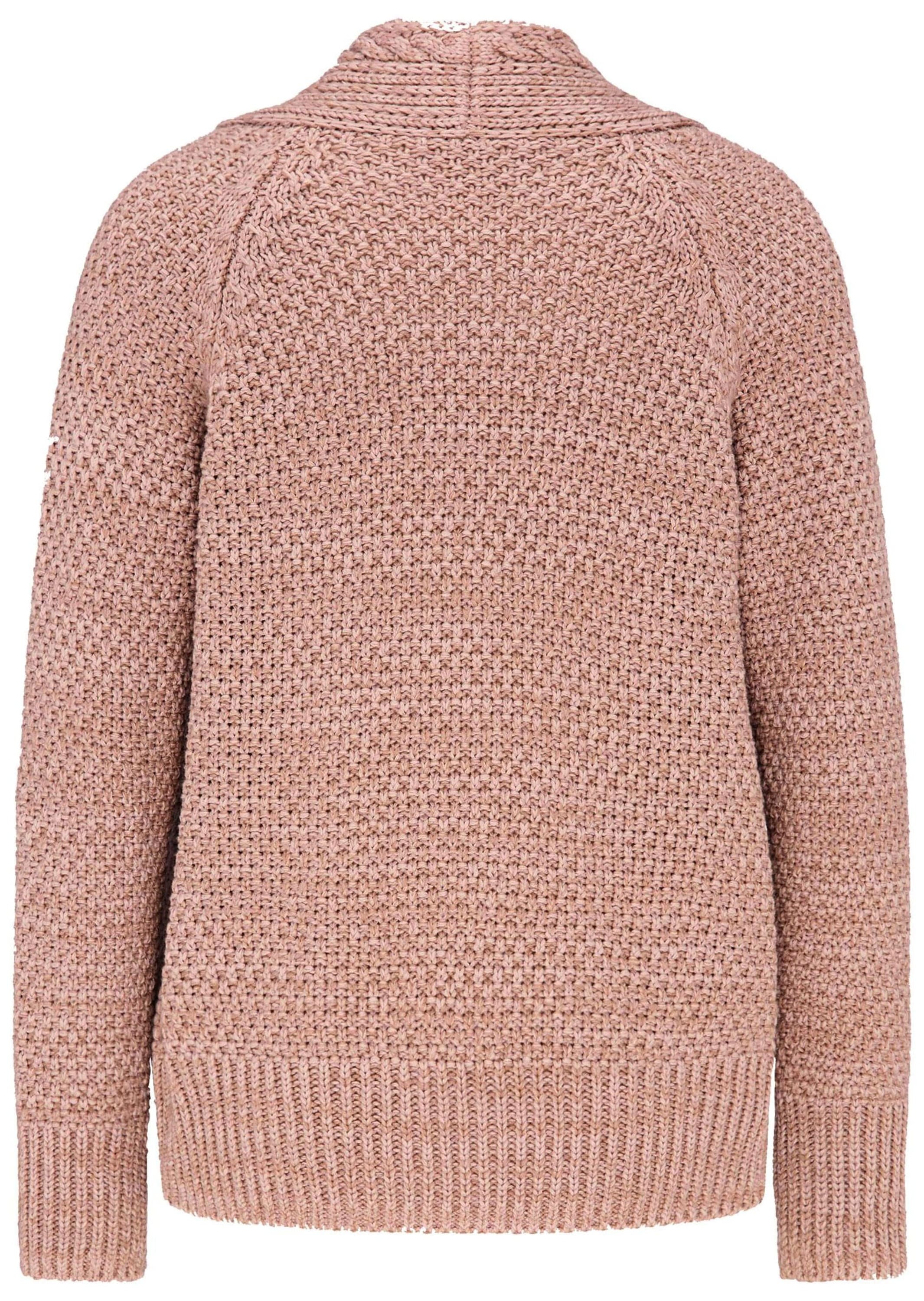 GOLDNER Strickjacke »Kurzgröße Zeitlose Strickjacke in Grobstrick« Ohne