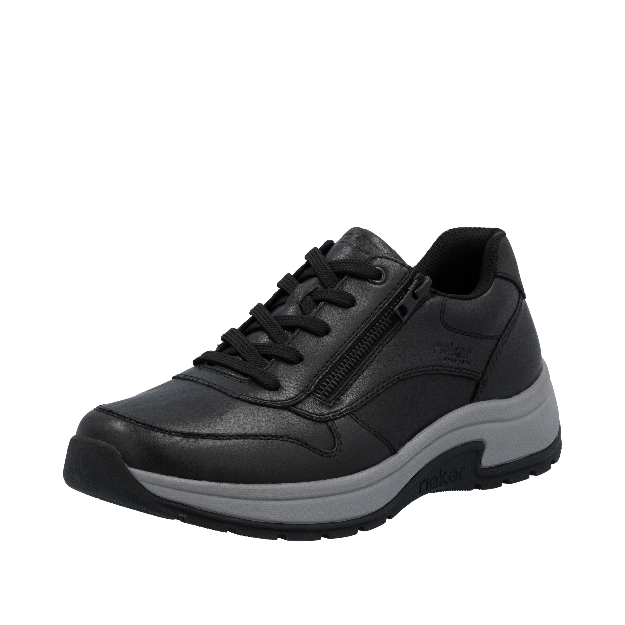 Rieker Sneaker, Schnürschuh, Halbschuh, Freizeitschuh mit gepolstertem Scha günstig online kaufen
